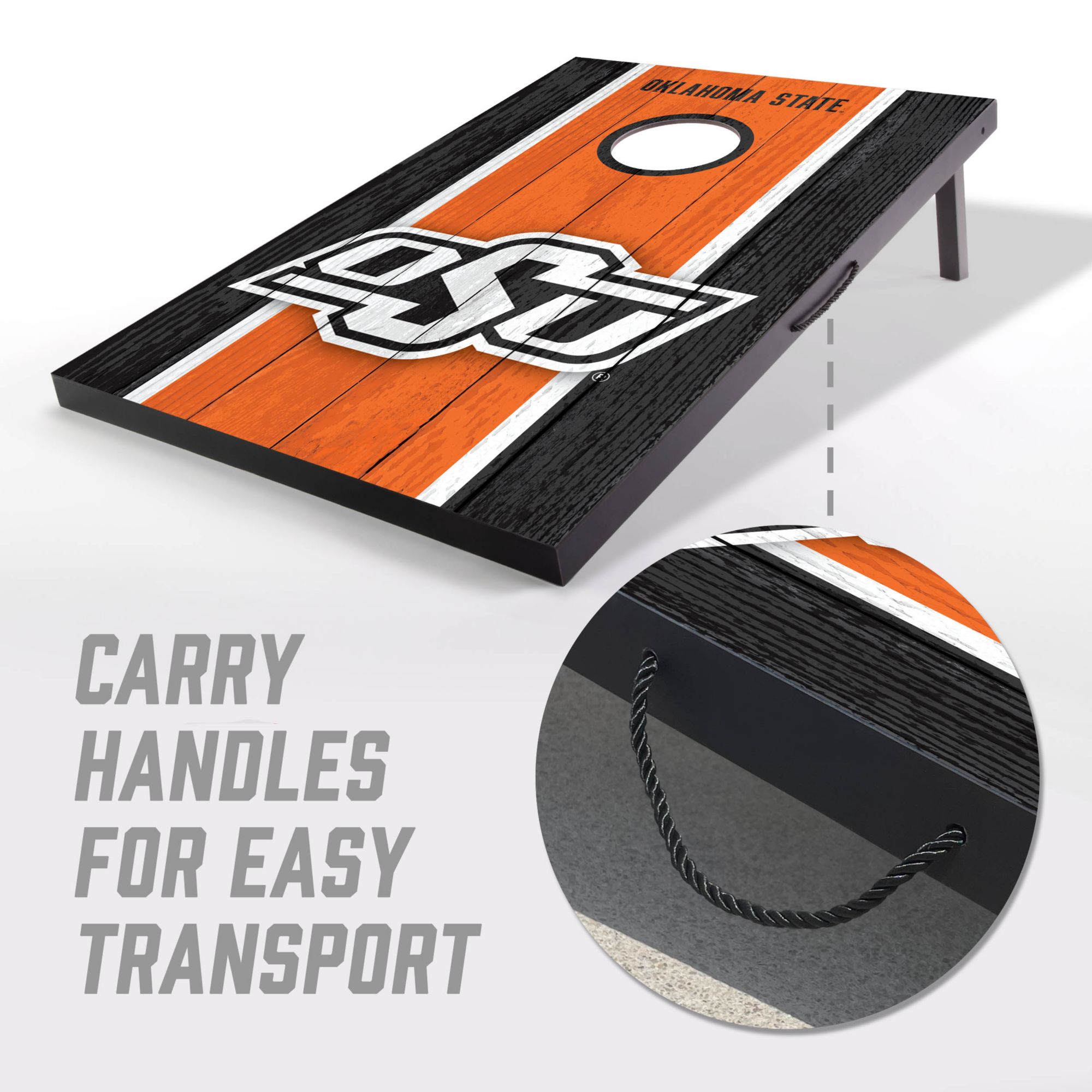 YouTheFan Oklahoma State Cowboys 2' x 3' MDF Cornhole Boards product image
