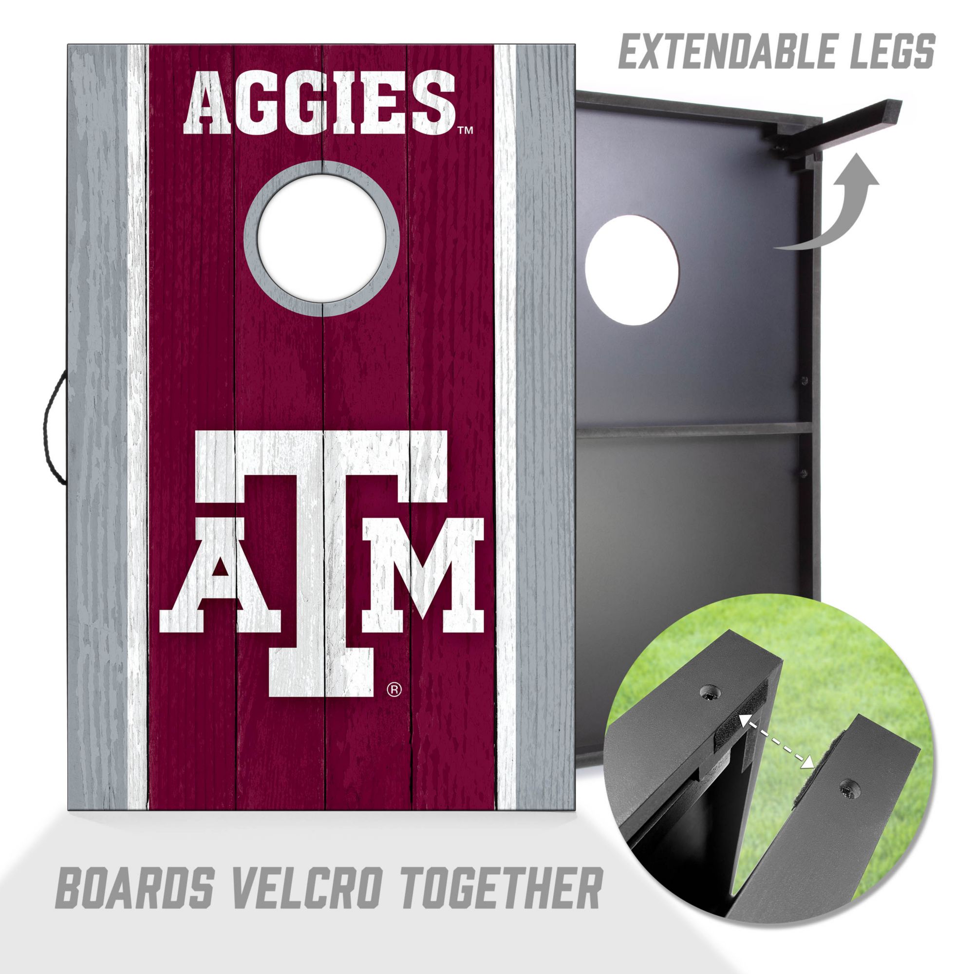 YouTheFan Texas A&M Aggies 2' x 3' MDF Cornhole Boards product image