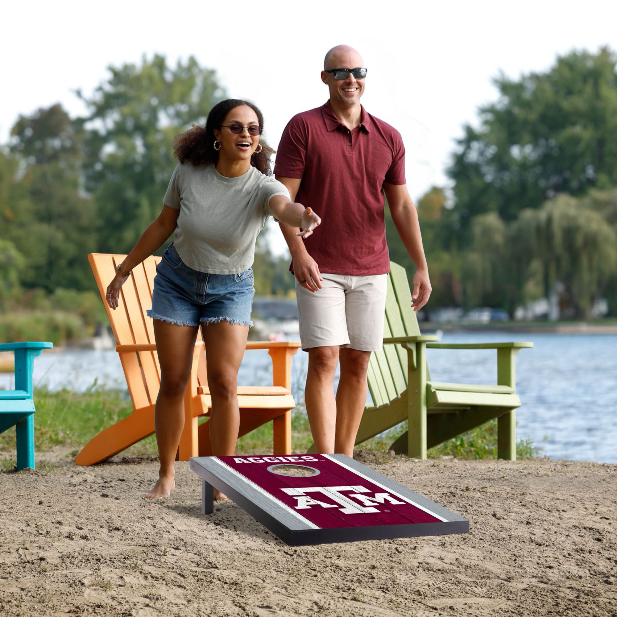 YouTheFan Texas A&M Aggies 2' x 3' MDF Cornhole Boards product image