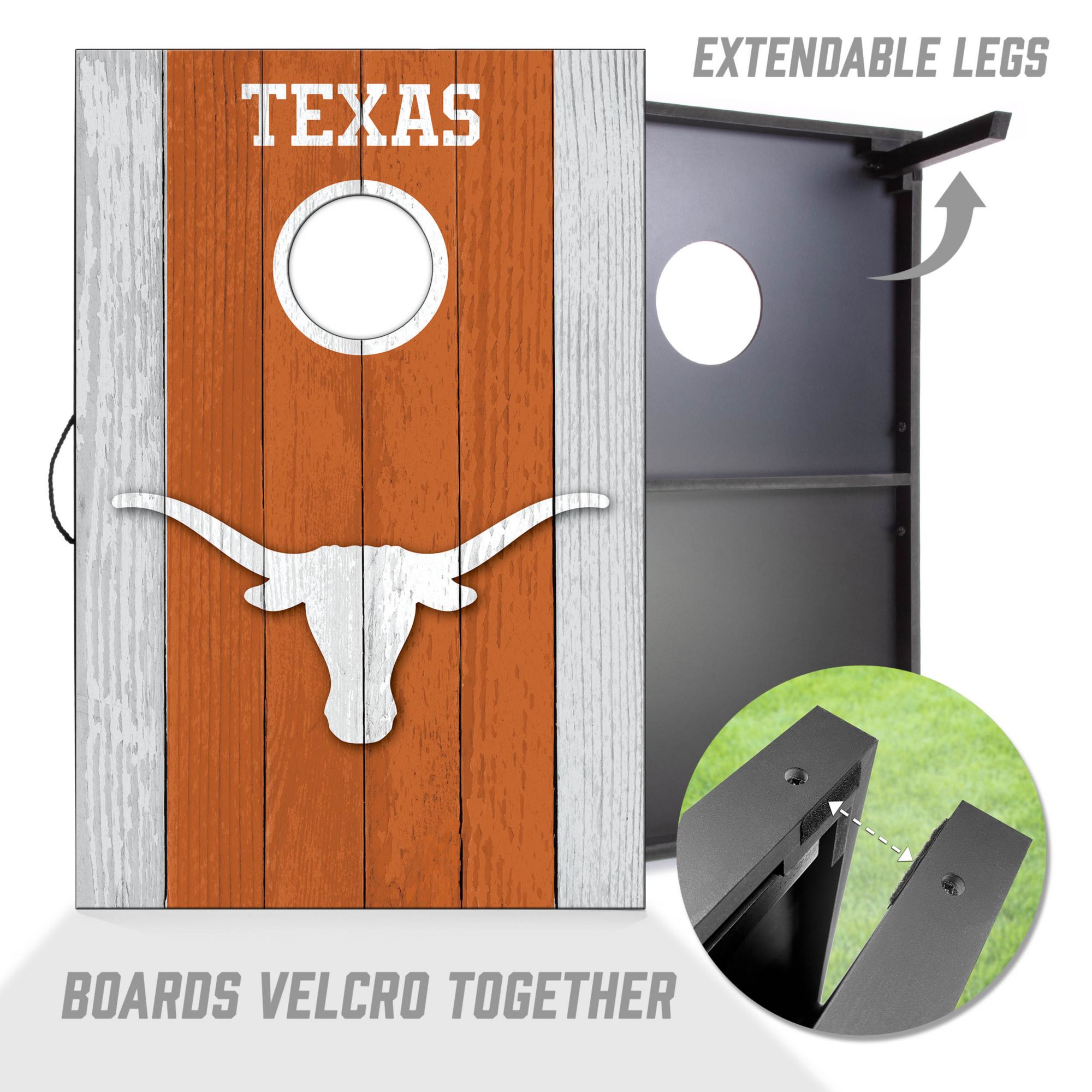 YouTheFan Texas Longhorns 2' x 3' MDF Cornhole Boards product image