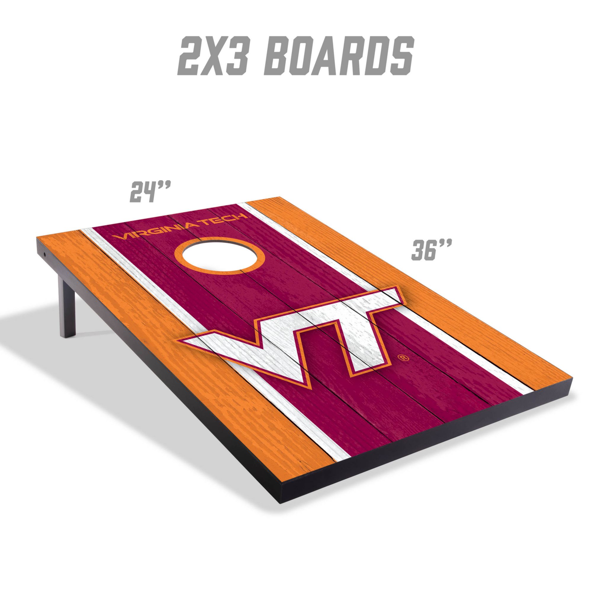 YouTheFan Virginia Tech Hokies 2' x 3' MDF Cornhole Boards product image