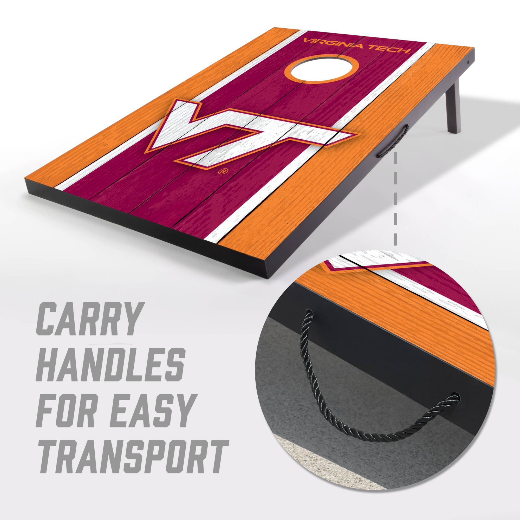 YouTheFan Virginia Tech Hokies 2' x 3' MDF Cornhole Boards product image