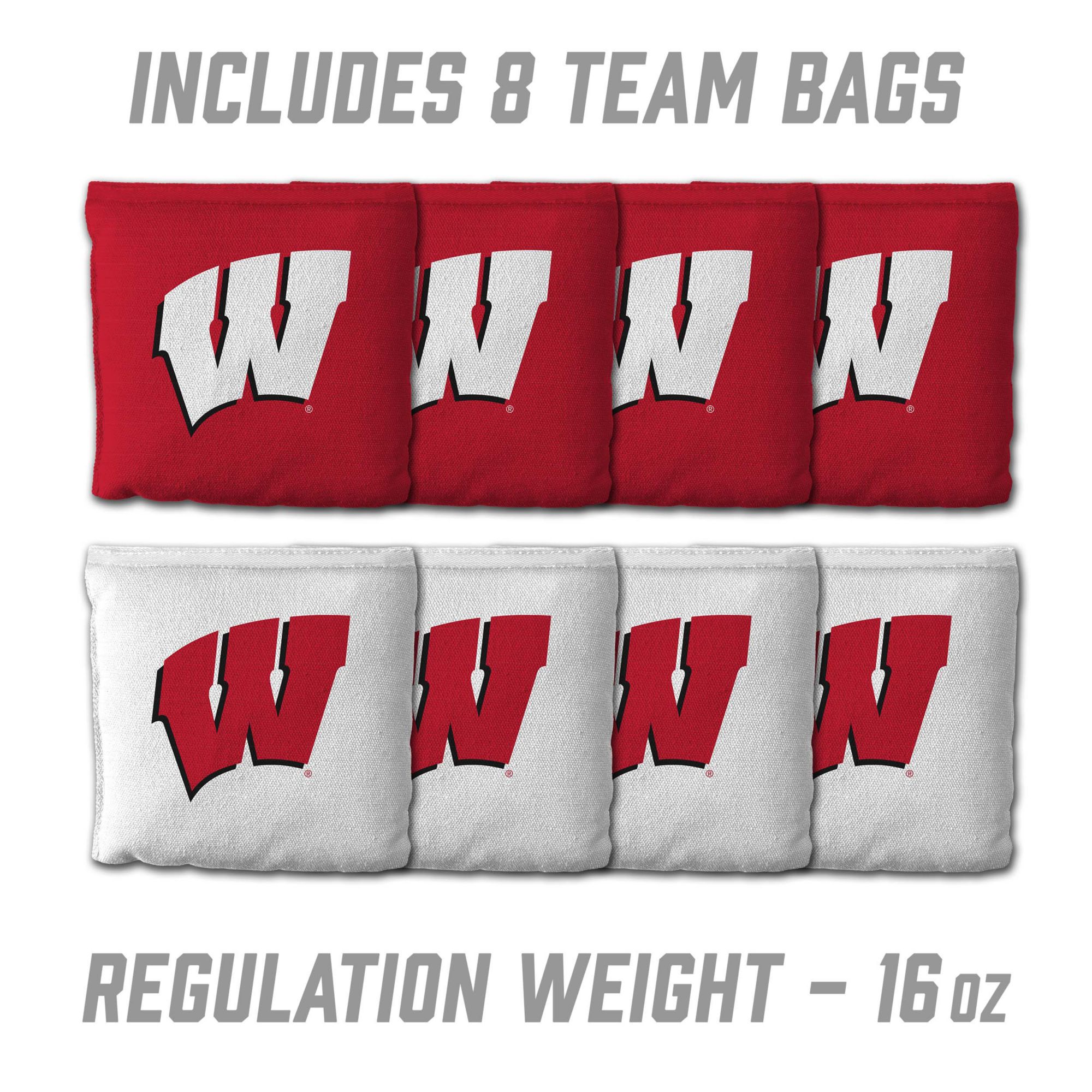 YouTheFan Wisconsin Badgers 2' x 3' MDF Cornhole Boards product image