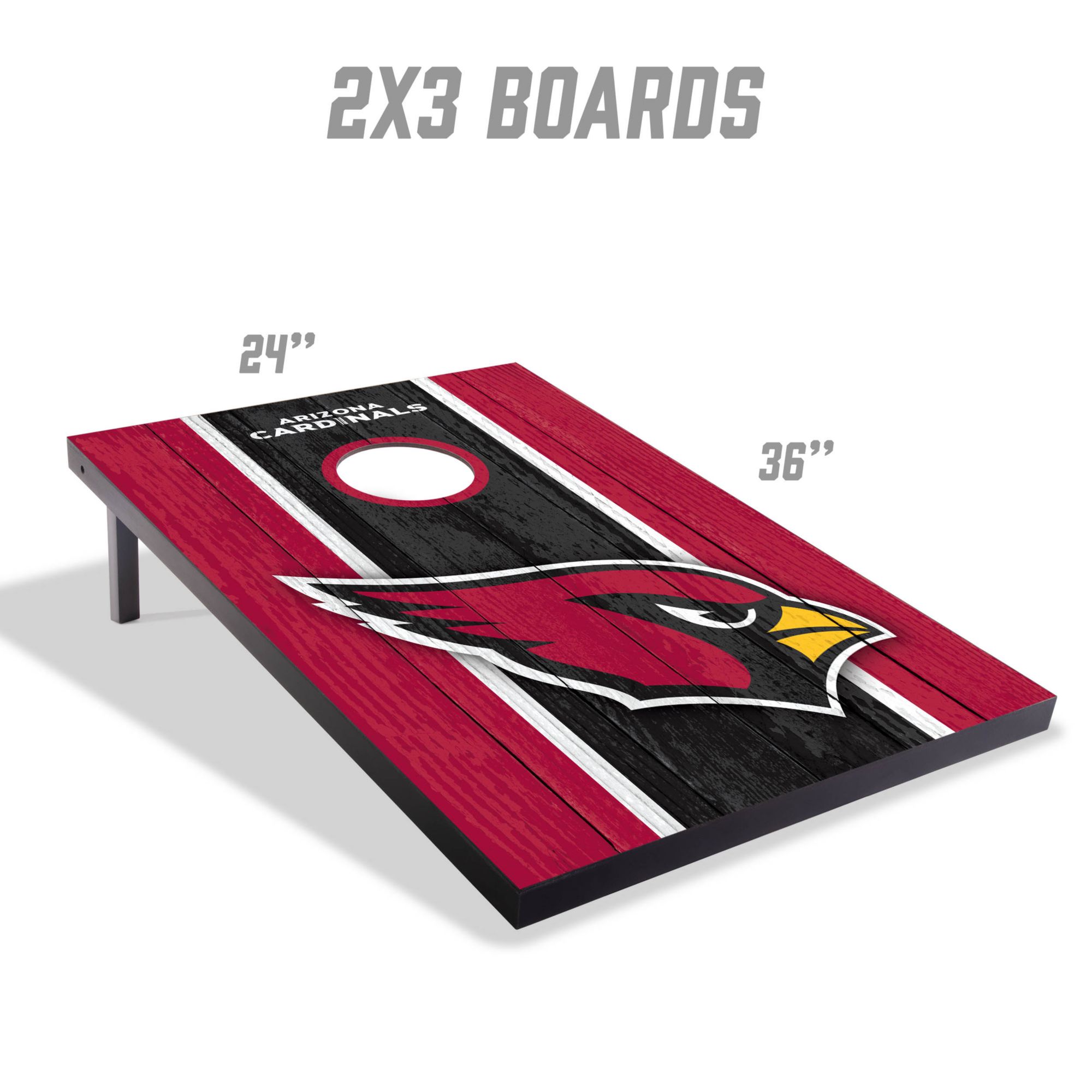YouTheFan Arizona Cardinals 2' x 3' MDF Cornhole Boards product image