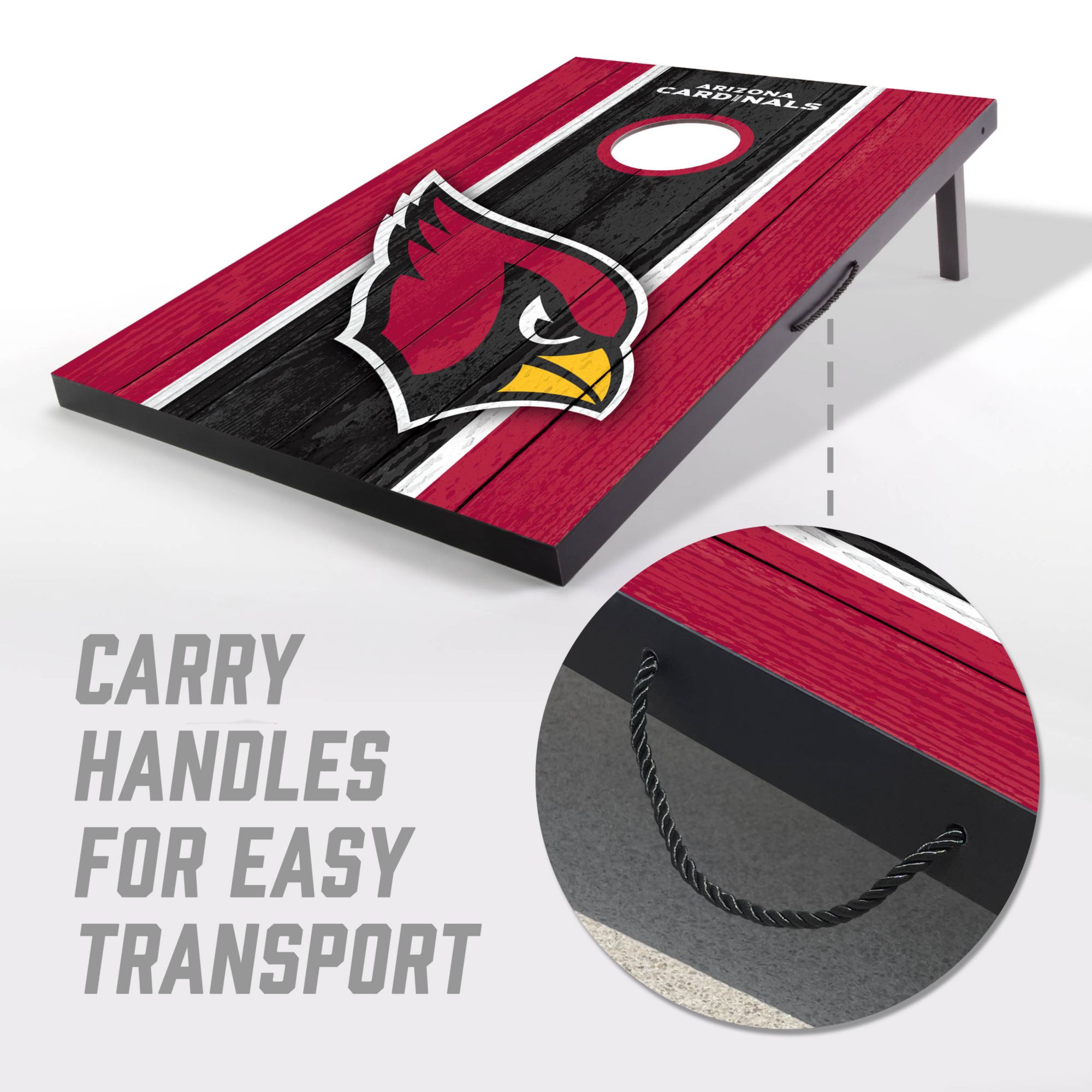 YouTheFan Arizona Cardinals 2' x 3' MDF Cornhole Boards product image