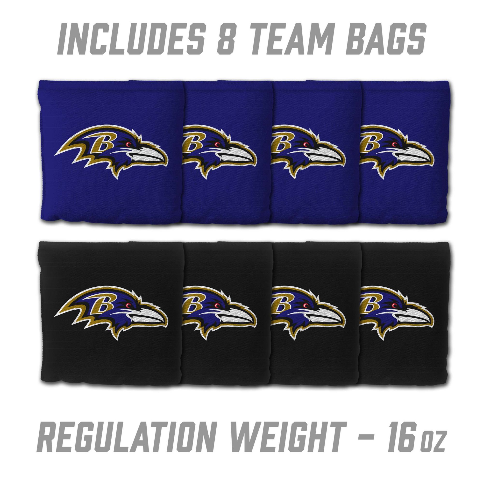 YouTheFan Baltimore Ravens 2' x 3' MDF Cornhole Boards product image