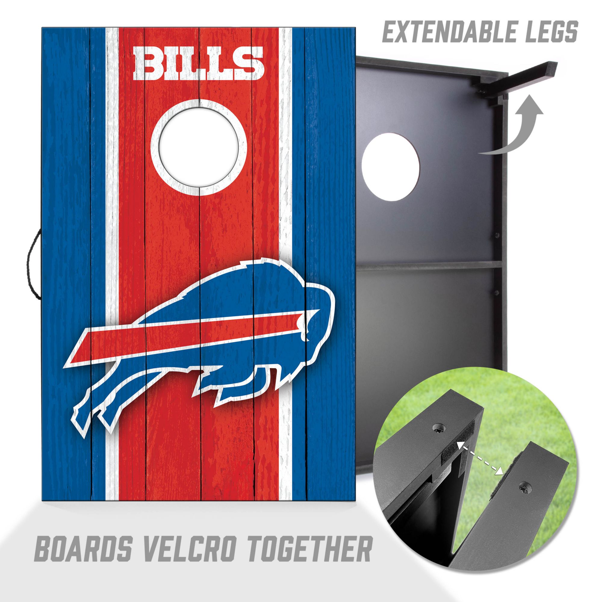 YouTheFan Buffalo Bills 2' x 3' MDF Cornhole Boards product image