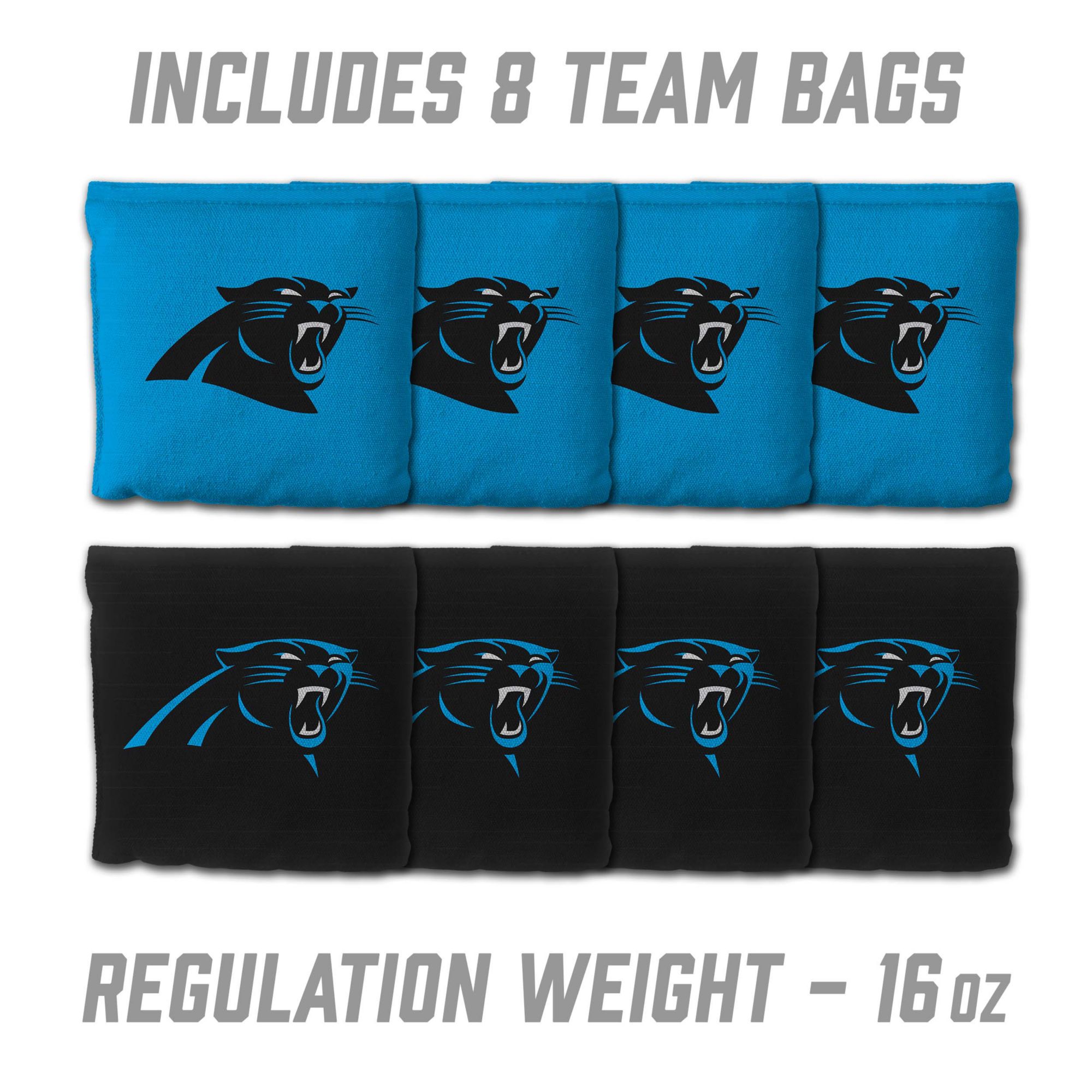 YouTheFan Carolina Panthers 2' x 3' MDF Cornhole Boards product image
