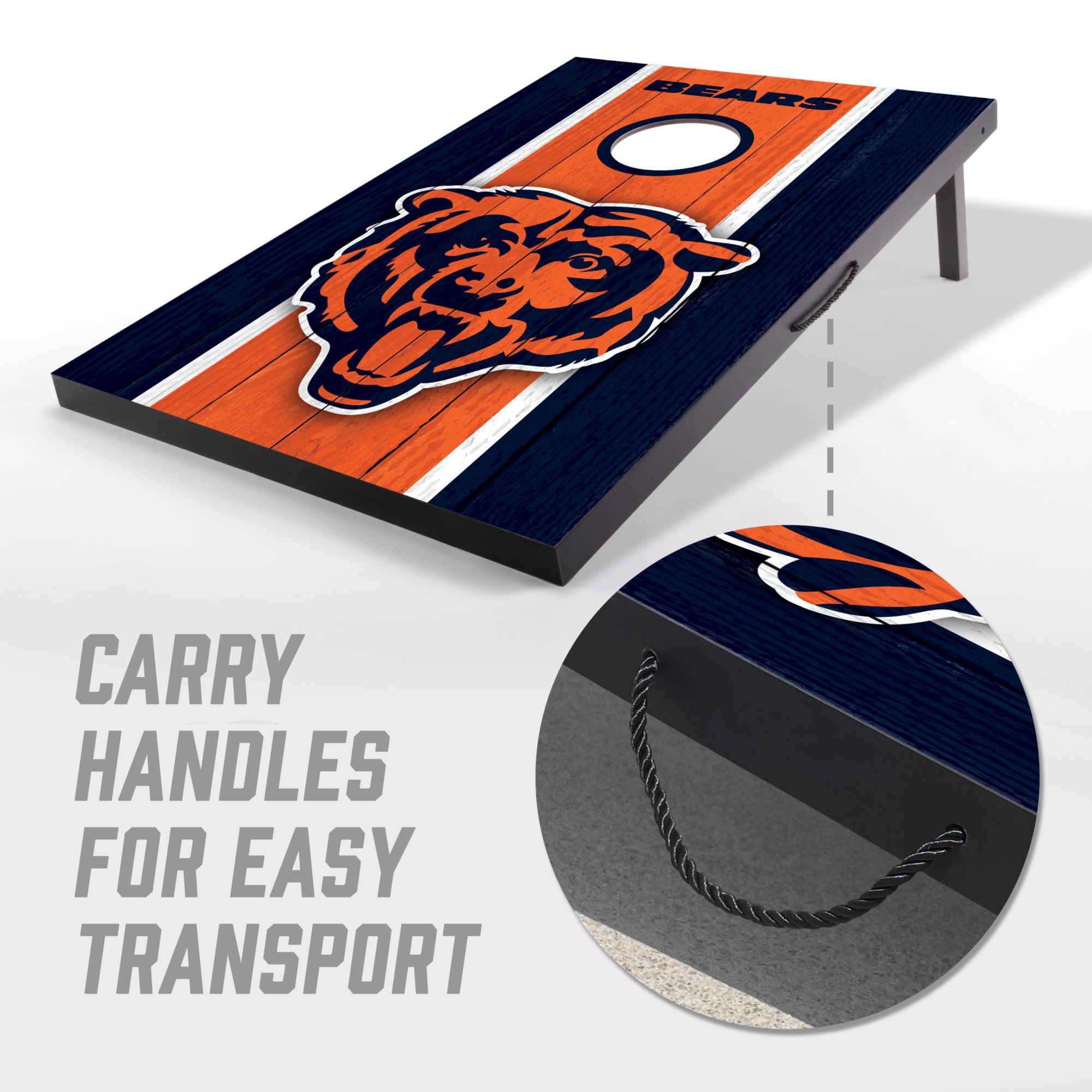 YouTheFan Chicago Bears 2' x 3' MDF Cornhole Boards product image