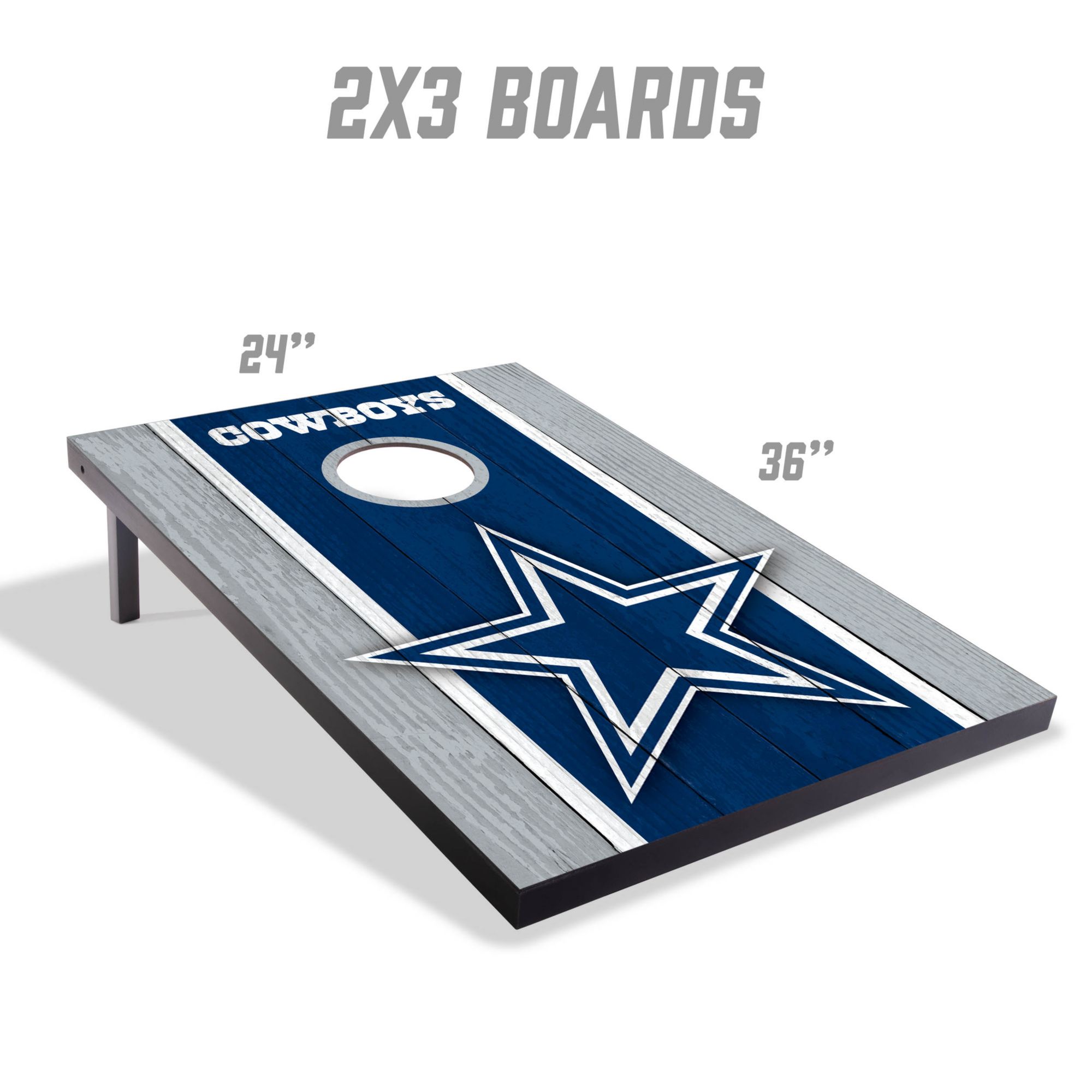 YouTheFan Dallas Cowboys 2' x 3' MDF Cornhole Boards product image