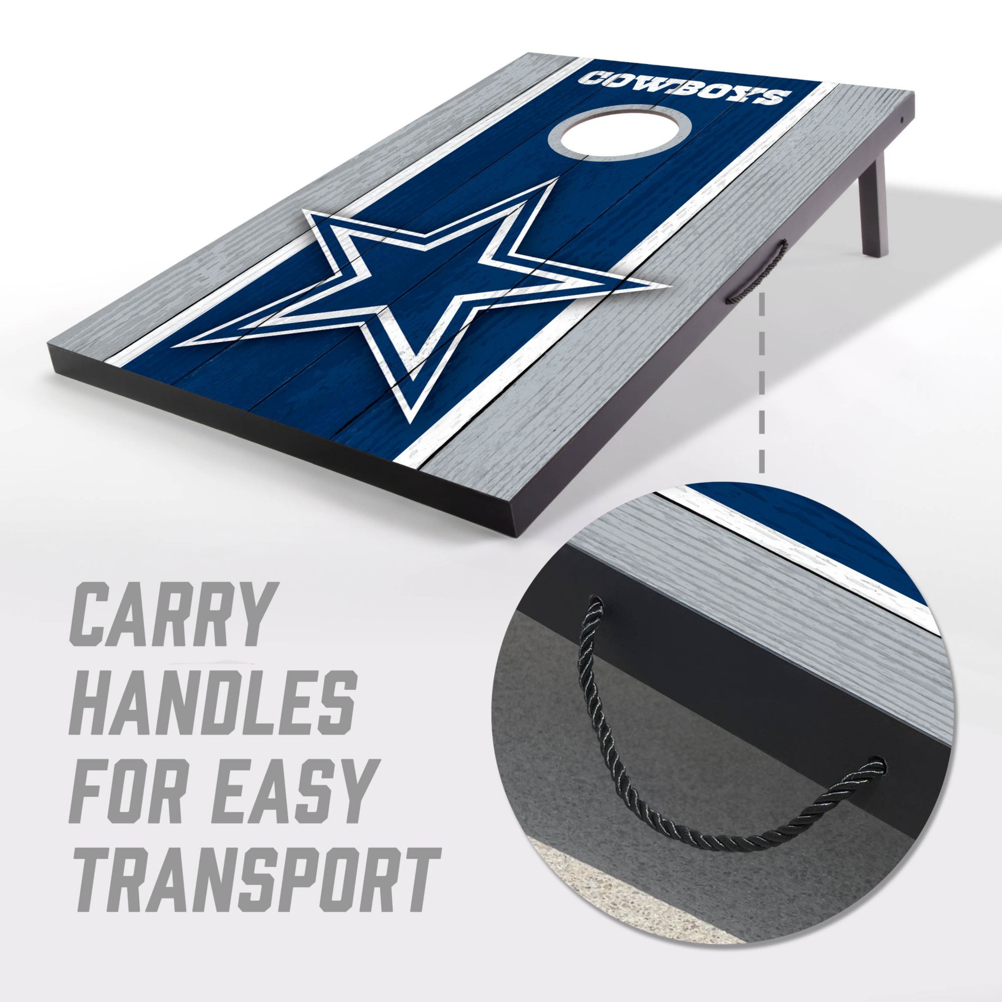 YouTheFan Dallas Cowboys 2' x 3' MDF Cornhole Boards product image