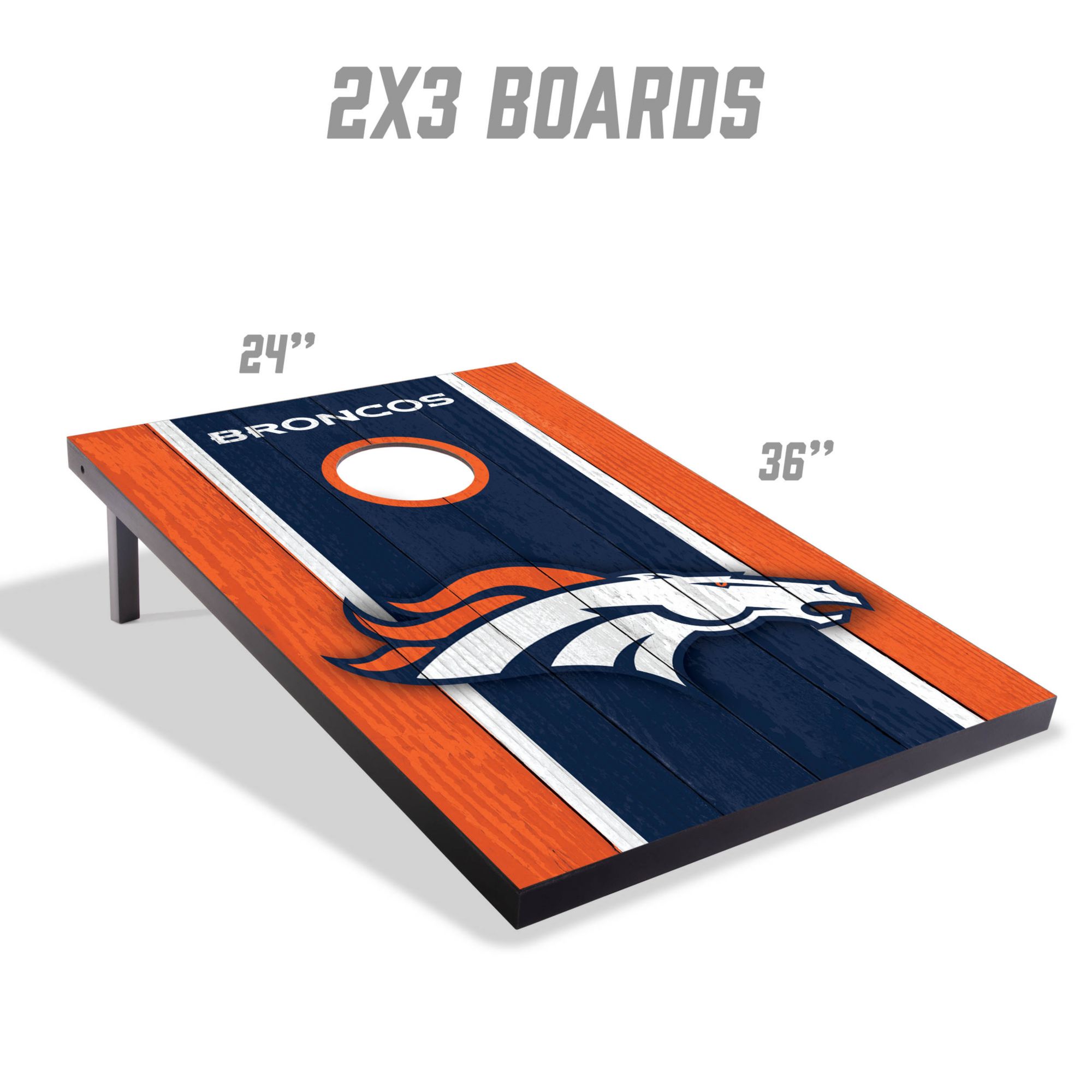 YouTheFan Denver Broncos 2' x 3' MDF Cornhole Boards product image