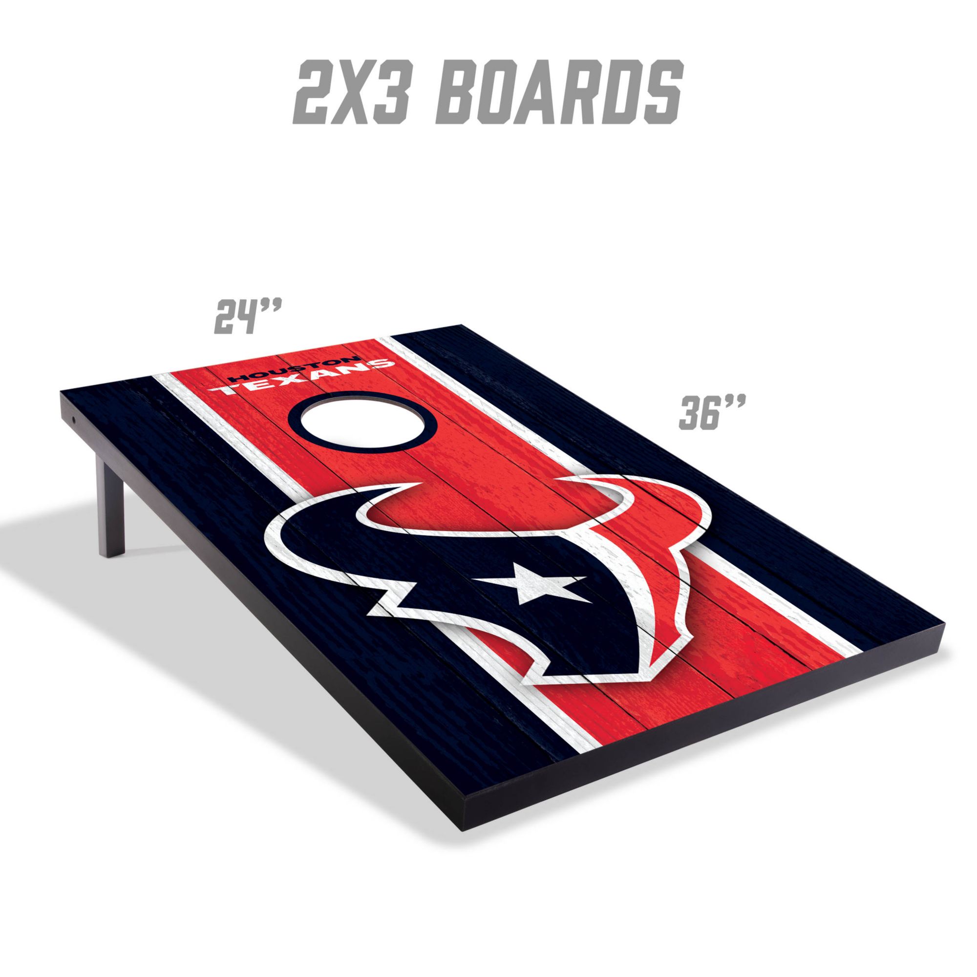 YouTheFan Houston Texans 2' x 3' MDF Cornhole Boards product image