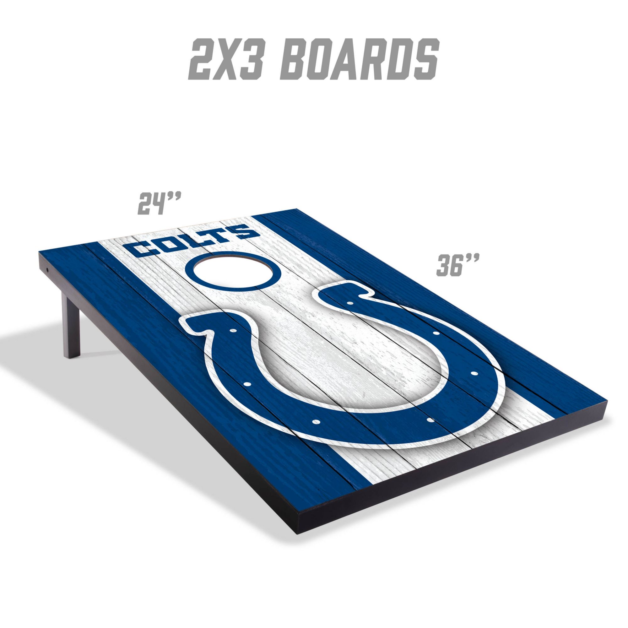 YouTheFan Indianapolis Colts 2' x 3' MDF Cornhole Boards product image