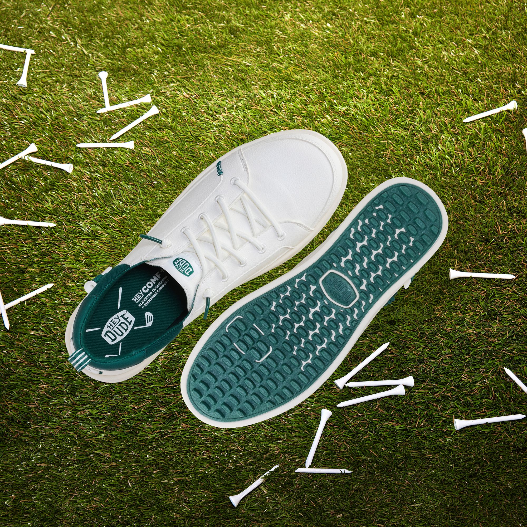 Hey Dude Men's Paul Pro Links Classic Golf Shoes product image