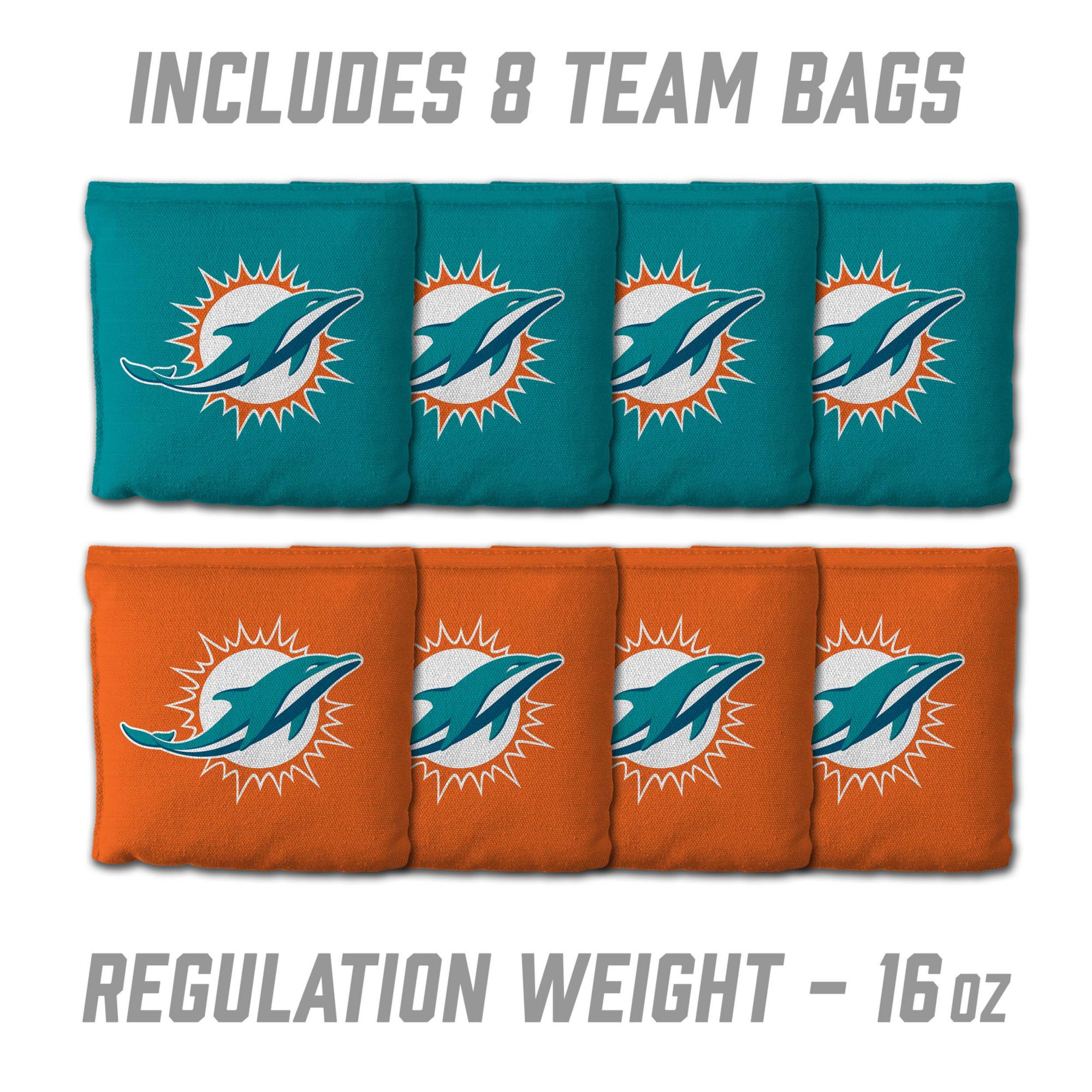 YouTheFan Miami Dolphins 2' x 3' MDF Cornhole Boards product image