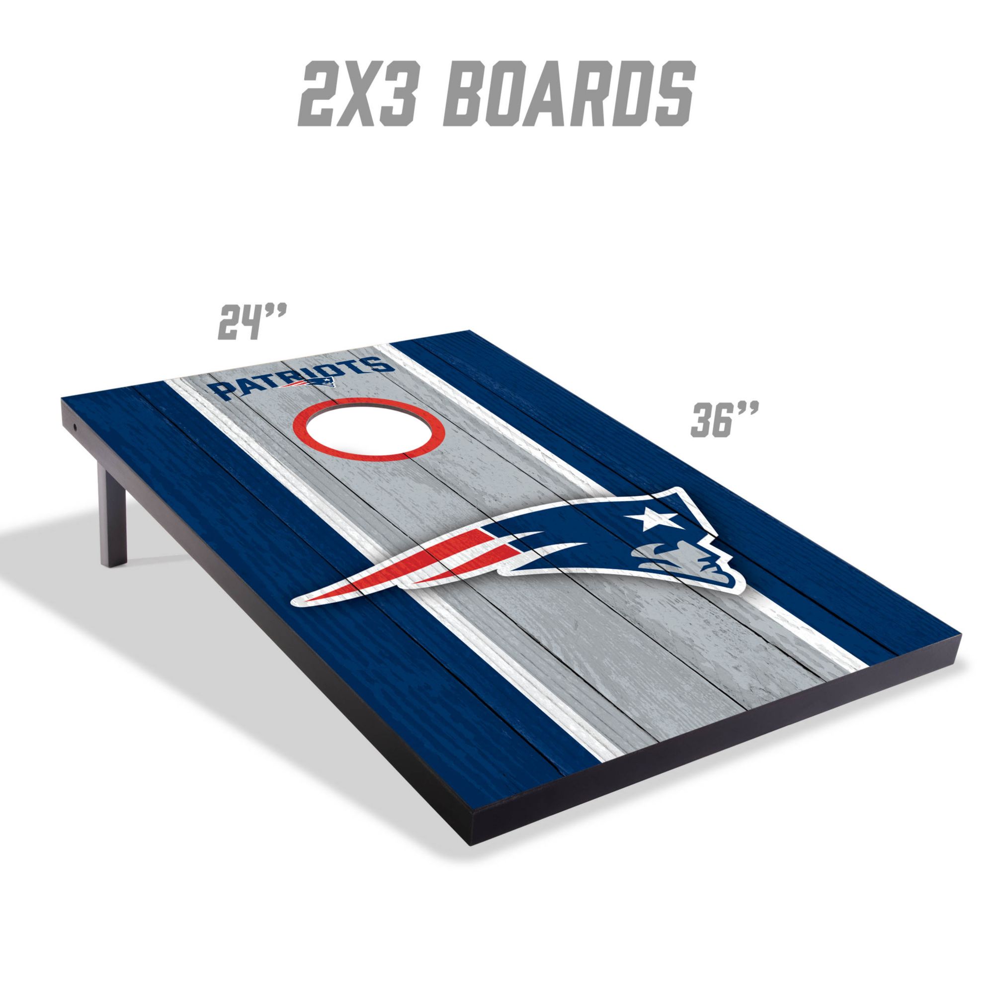 YouTheFan New England Patriots 2' x 3' MDF Cornhole Boards product image