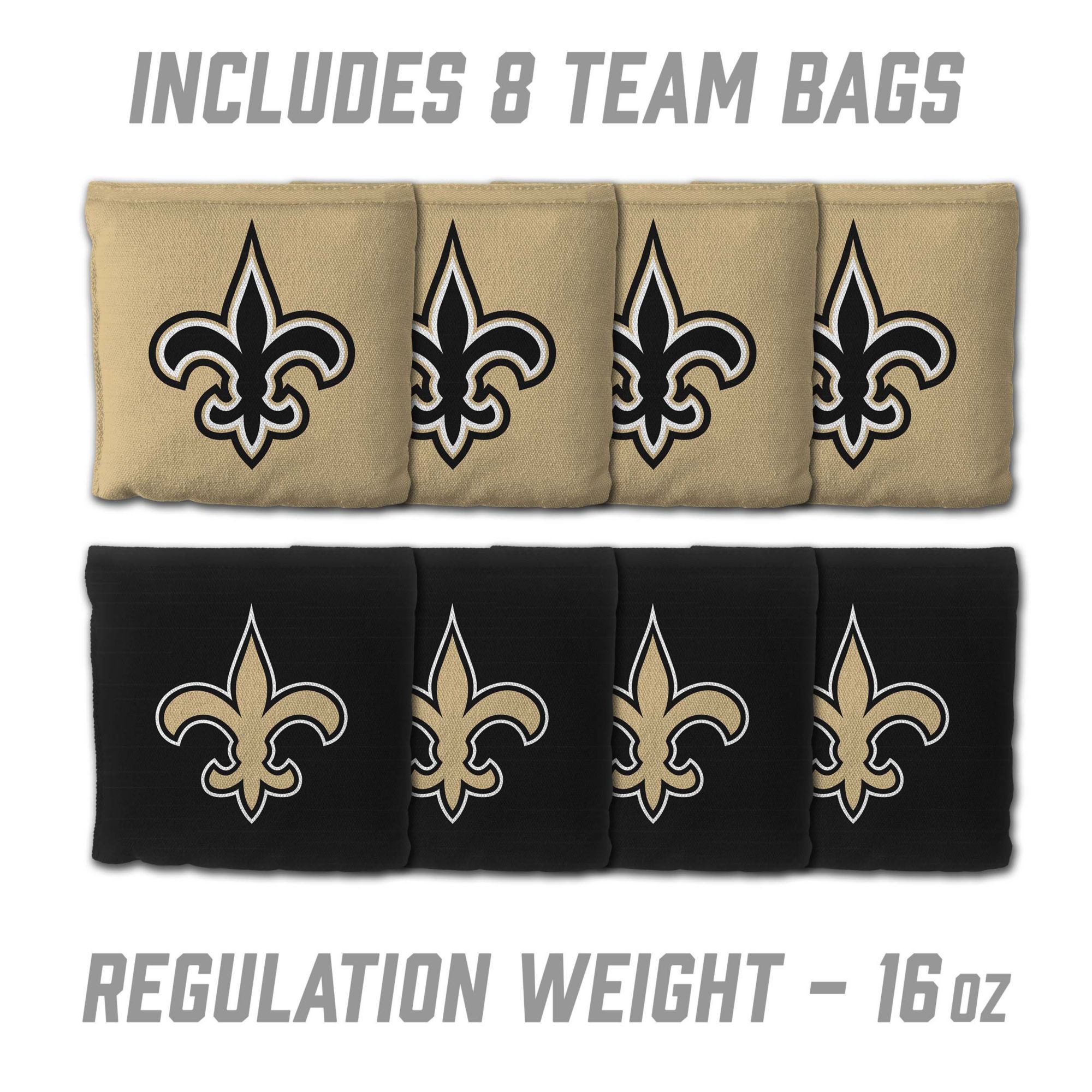 YouTheFan New Orleans Saints 2' x 3' MDF Cornhole Boards product image