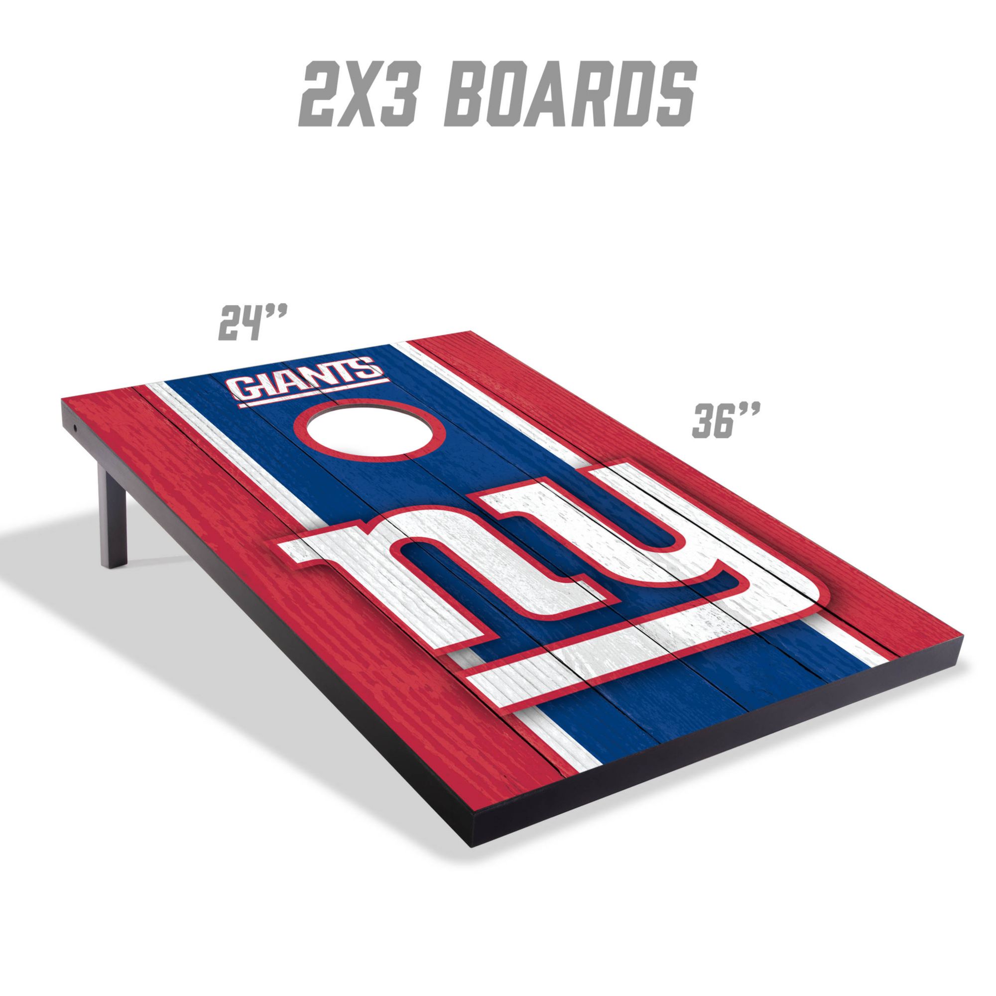 YouTheFan New York Giants 2' x 3' MDF Cornhole Boards product image