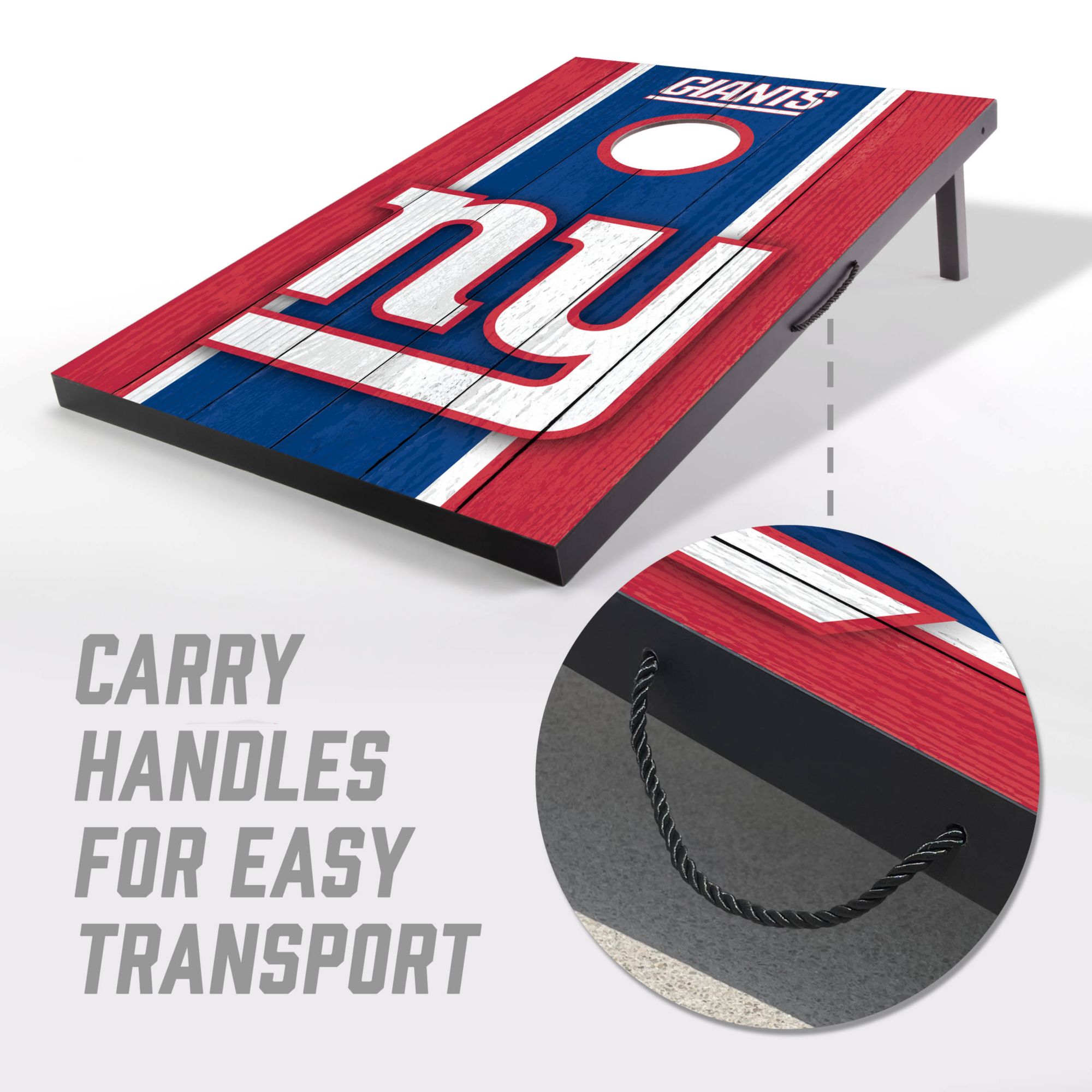 YouTheFan New York Giants 2' x 3' MDF Cornhole Boards product image