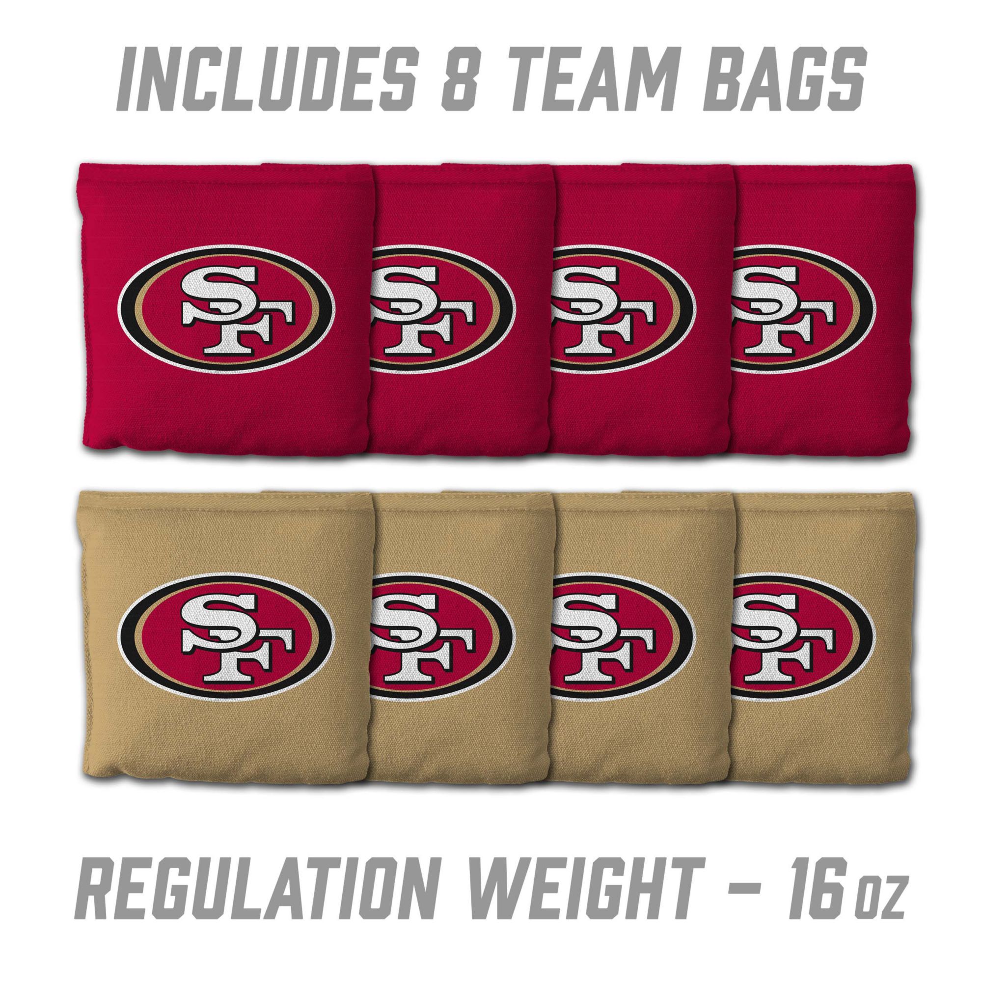YouTheFan San Francisco 49ers 2' x 3' MDF Cornhole Boards product image