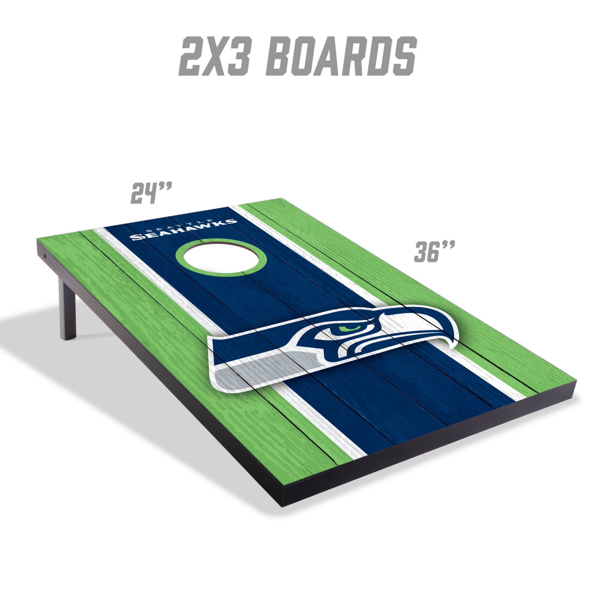 YouTheFan Seattle Seahawks 2' x 3' MDF Cornhole Boards product image