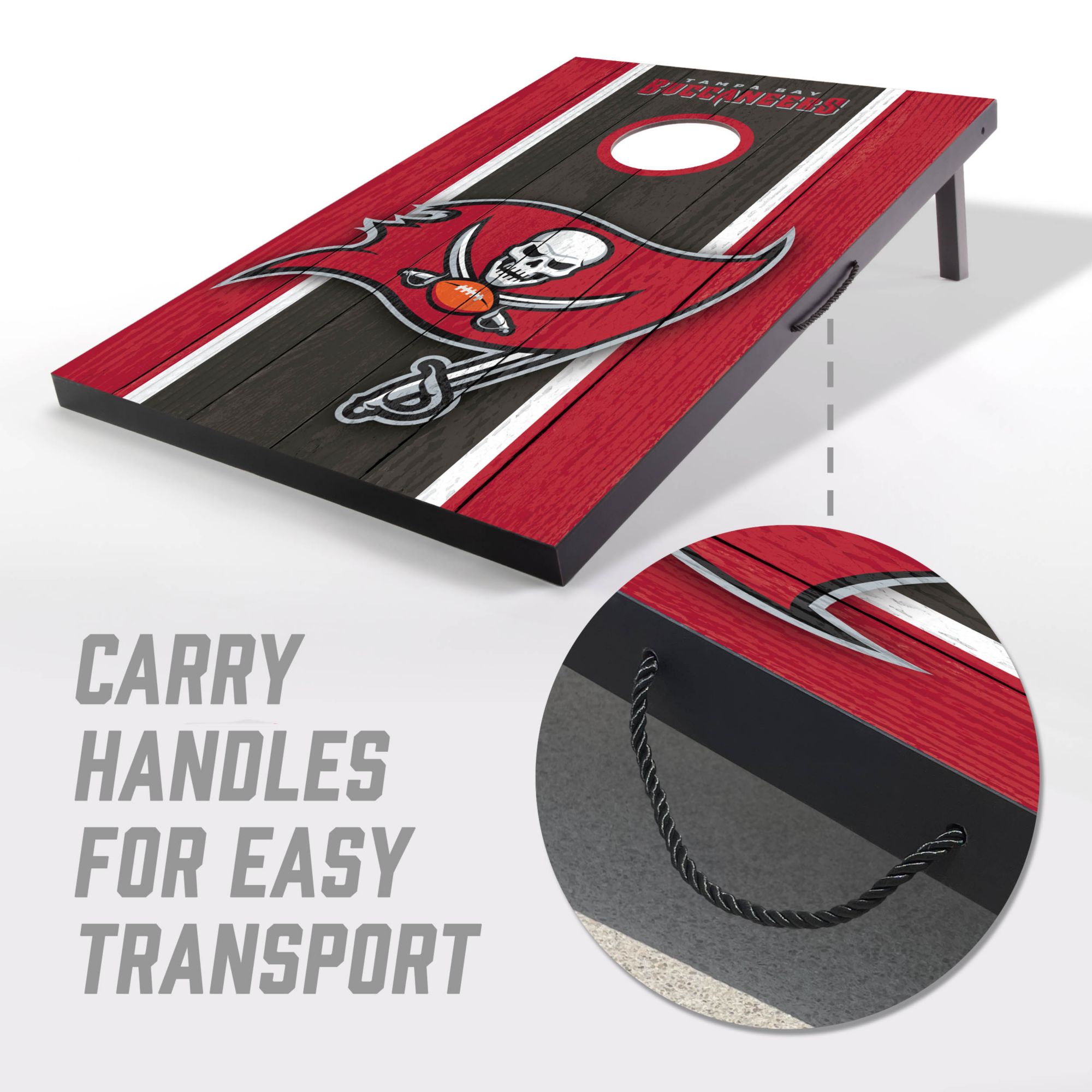 YouTheFan Tampa Bay Buccaneers 2' x 3' MDF Cornhole Boards product image