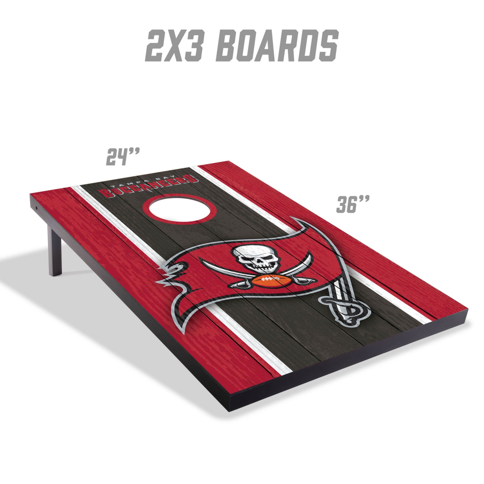 YouTheFan Tampa Bay Buccaneers 2' x 3' MDF Cornhole Boards product image