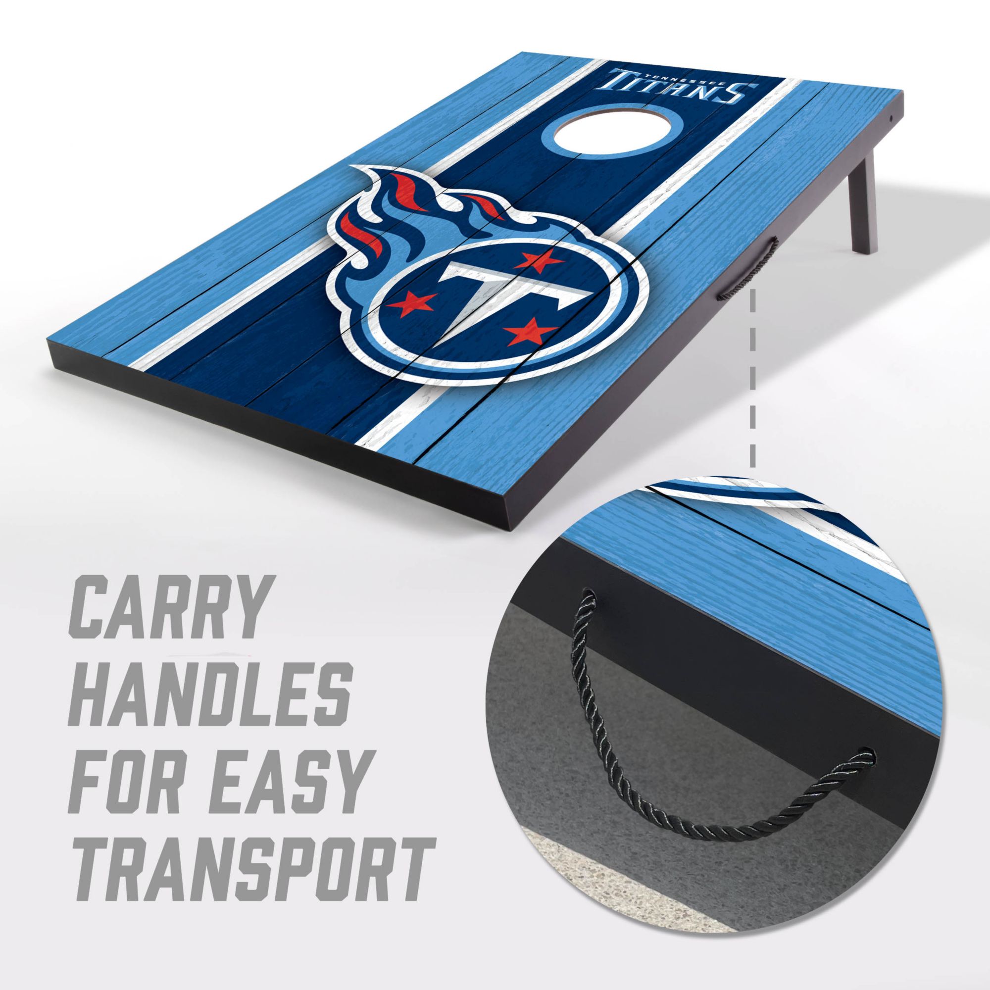 YouTheFan Tennessee Titans 2' x 3' MDF Cornhole Boards product image
