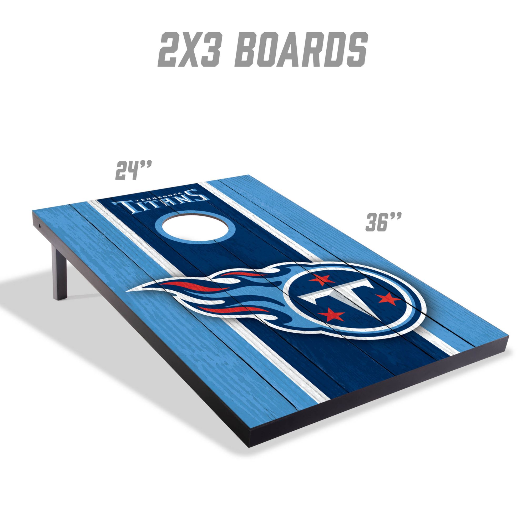 YouTheFan Tennessee Titans 2' x 3' MDF Cornhole Boards product image