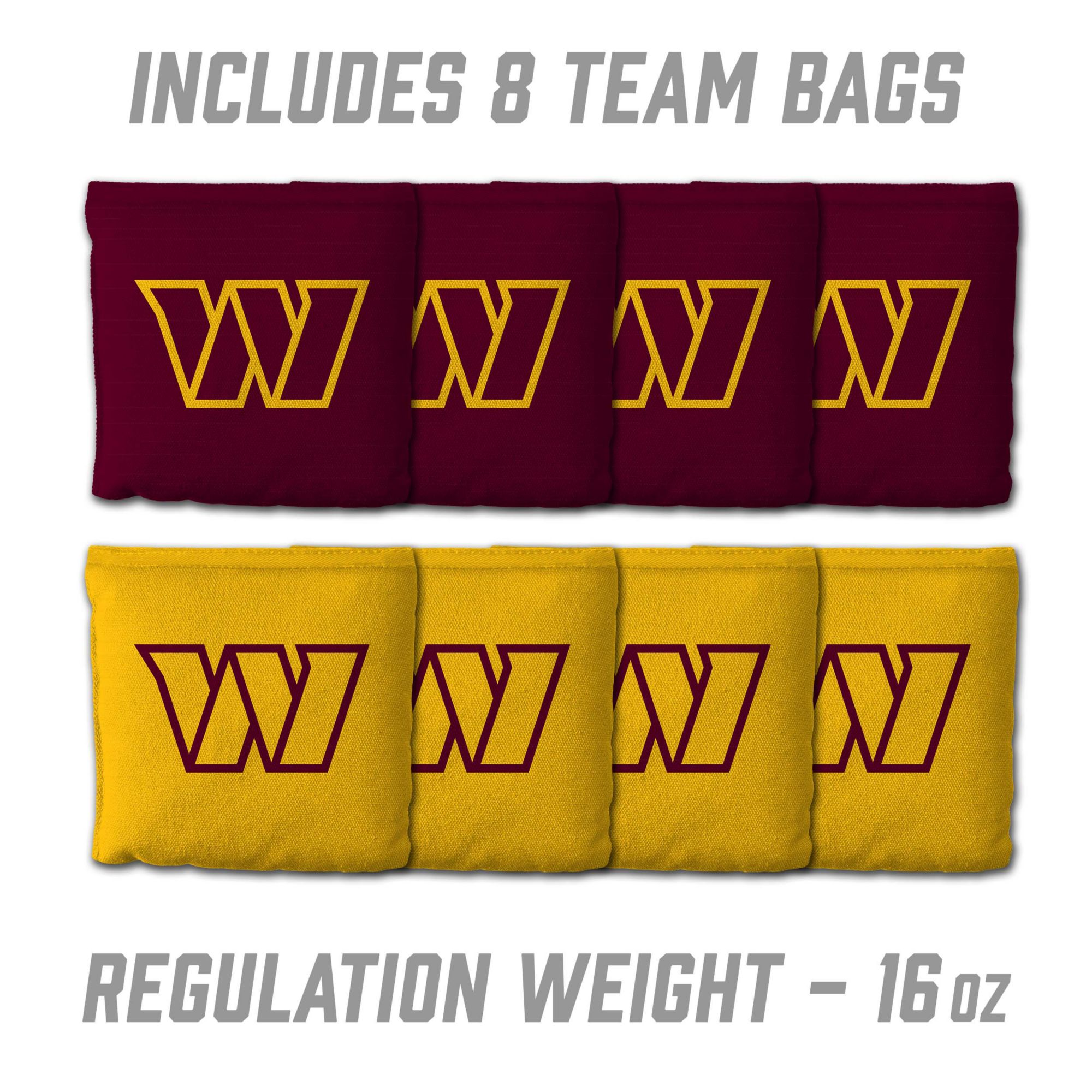 YouTheFan Washington Commanders 2' x 3' MDF Cornhole Boards product image