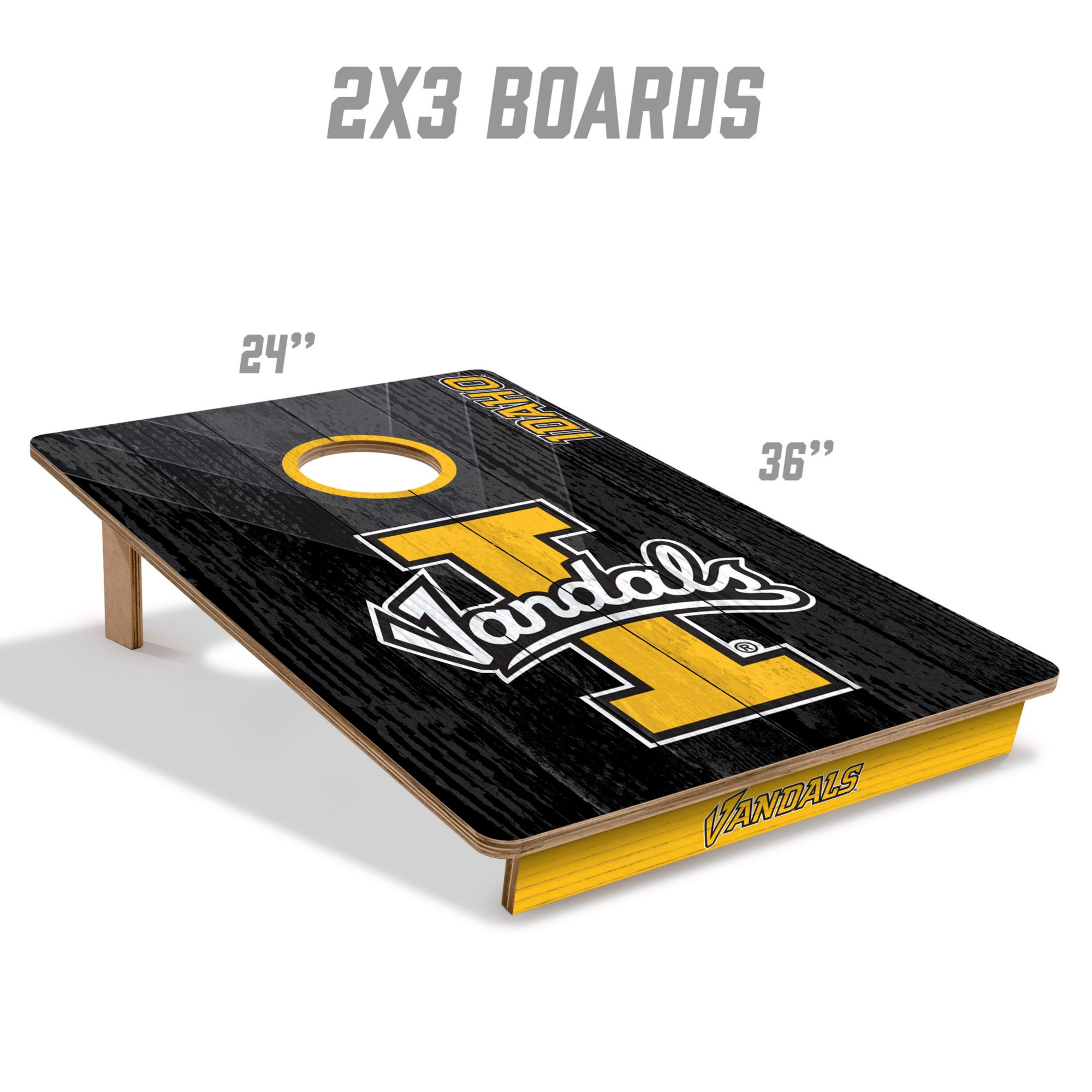 YouTheFan Idaho Vandals 2' x 3' Cornhole Boards product image