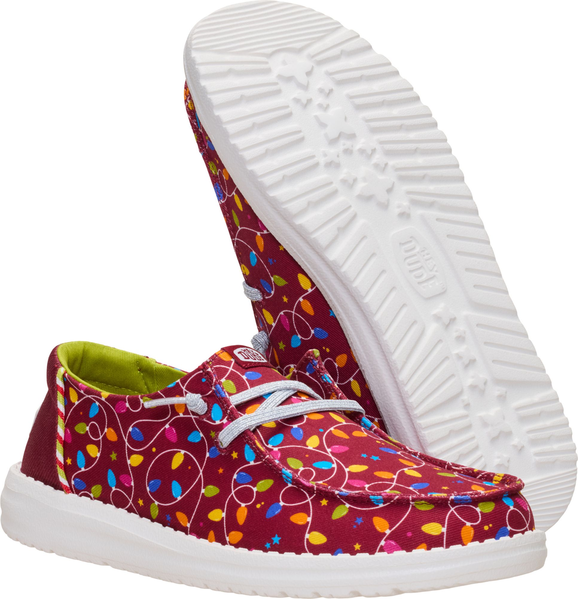 Hey Dude Women's Wendy Holiday Lights Shoes product image