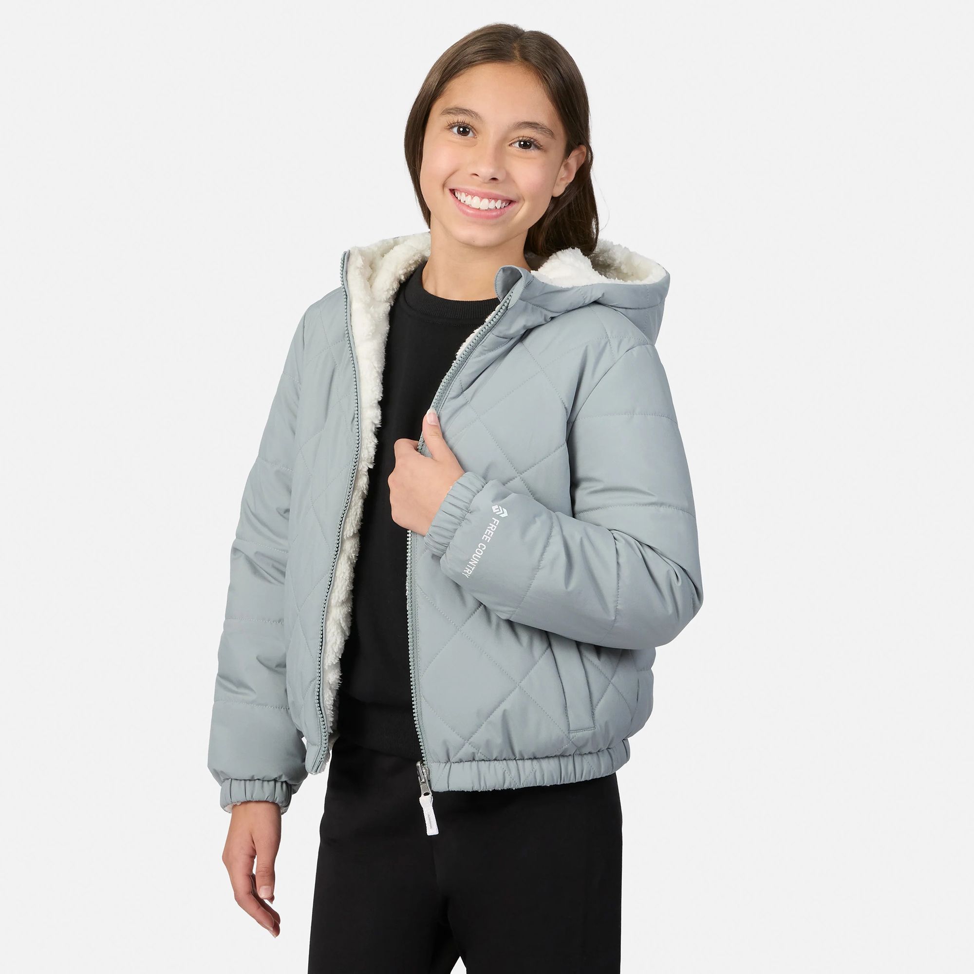 Free Country Girls' Cirrus Reversible Jacket product image