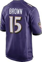 Nike Men's Home Game Jersey Baltimore Ravens Marquise Brown #15 product image