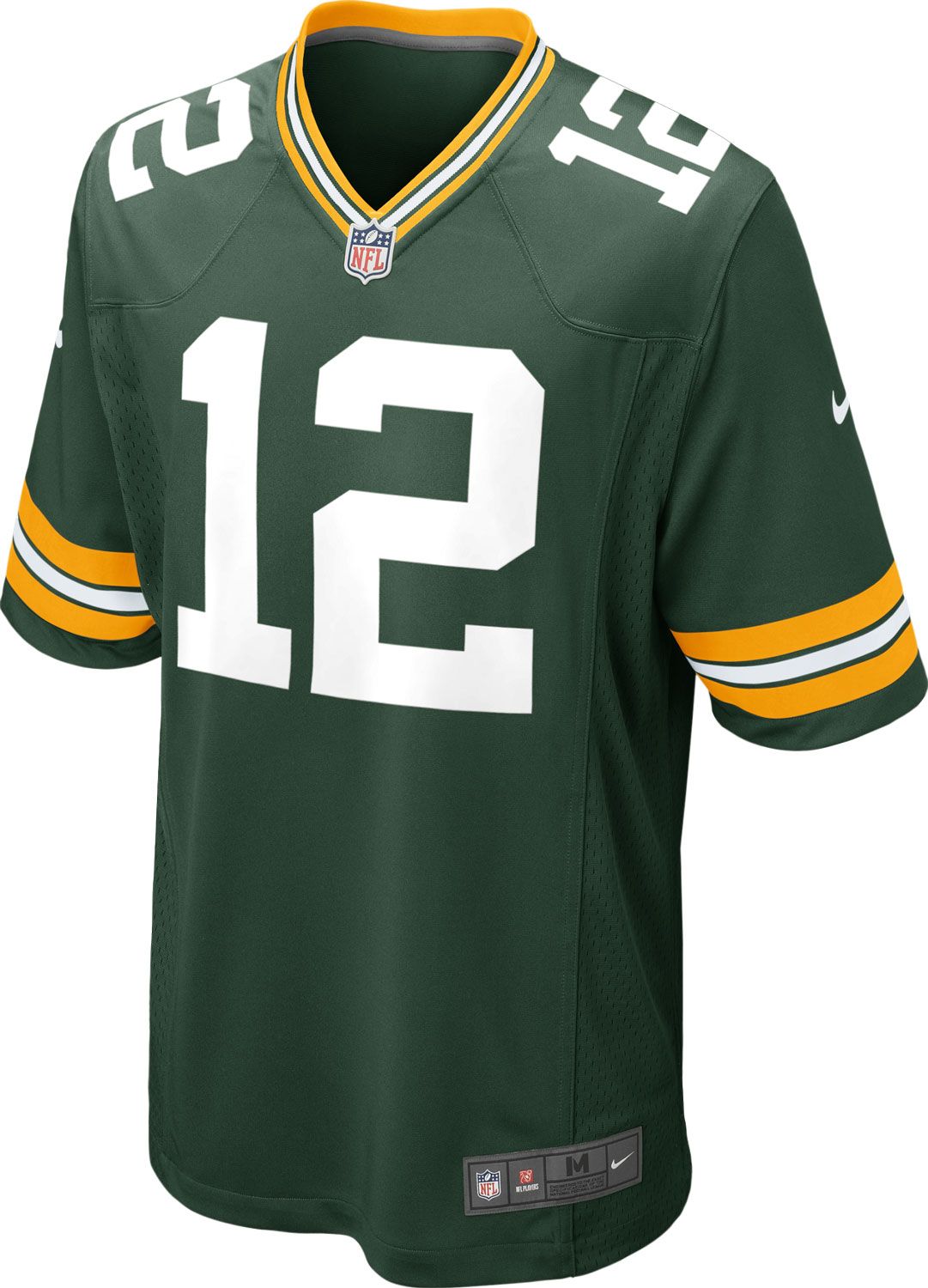 Nike Men's Green Bay Packers Aaron Rodgers #12 Green Game Jersey product image