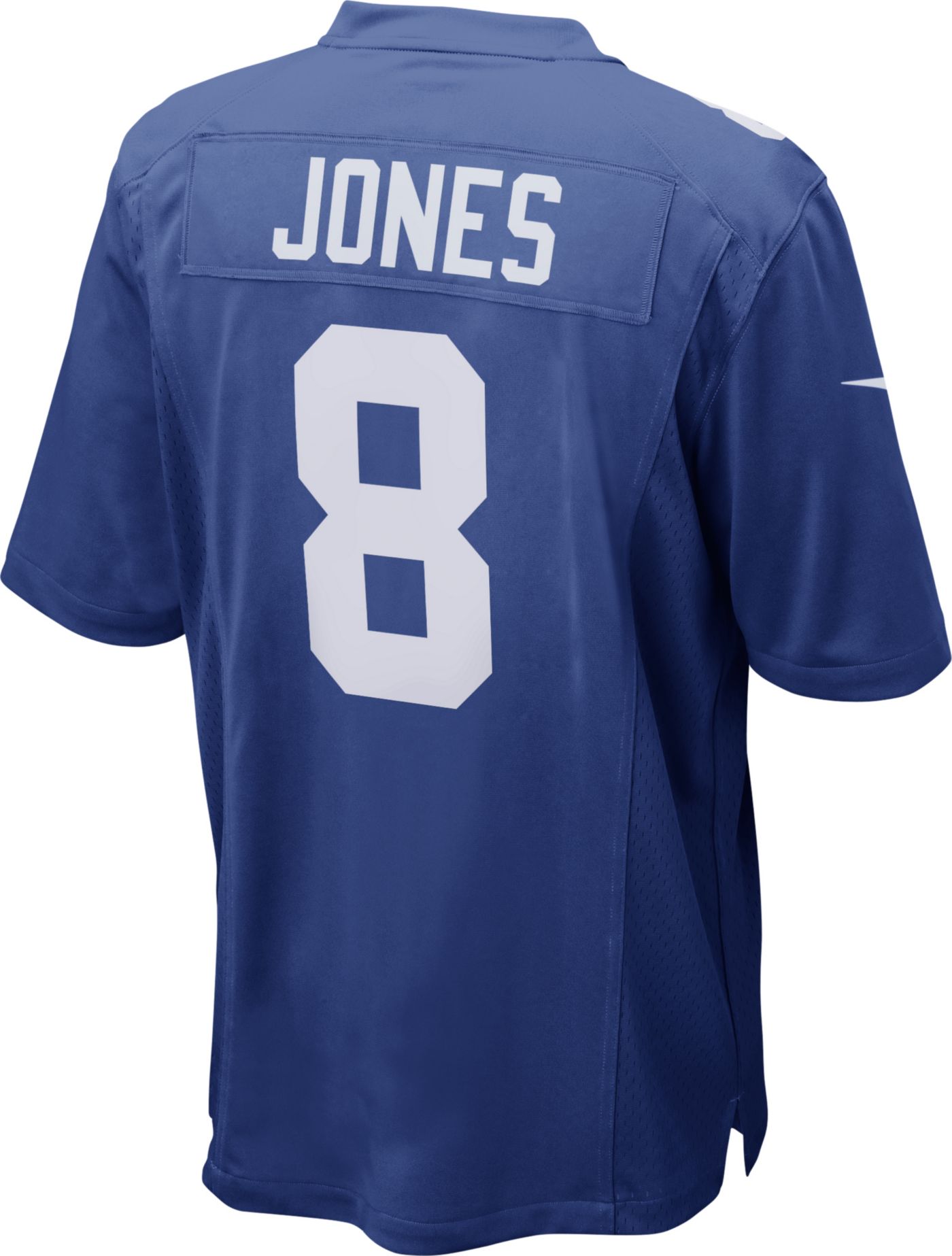 New York Giants Daniel Jones #8 Blue Home Jersey NFL Men's Size XL selling NWT