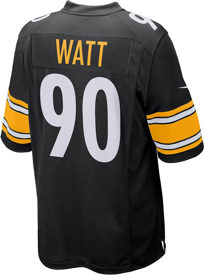 Steelers T.j. Watt #90 Men's Nike Vapor F.U.S.E. Limited Home Jersey - XXL