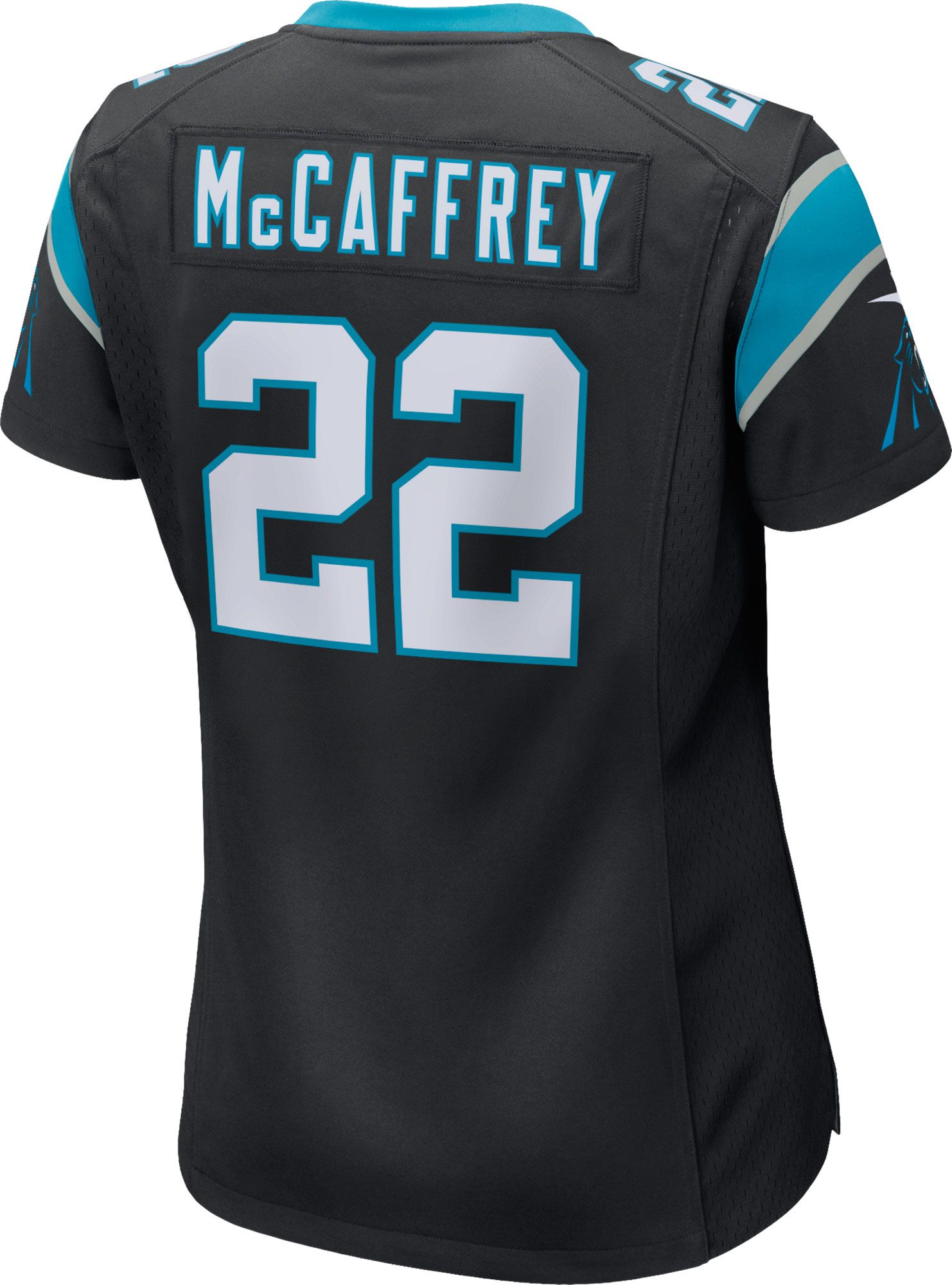 Nike Women's Carolina Panthers Christian McCaffrey #22 Black Game Jersey product image