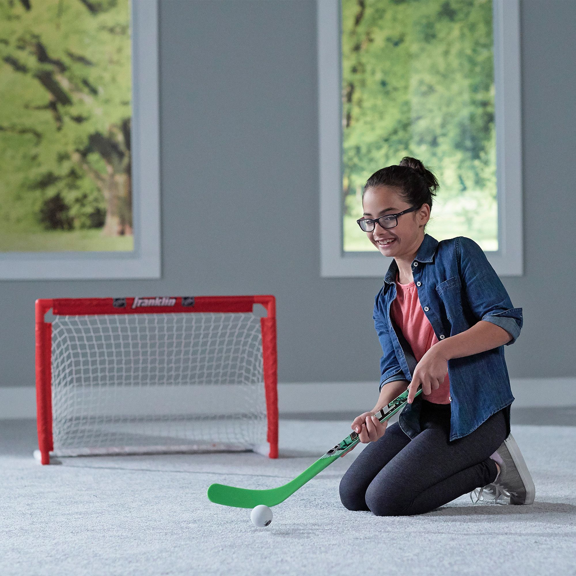 Franklin NHL MEGA Mini Hockey Stick Set product image