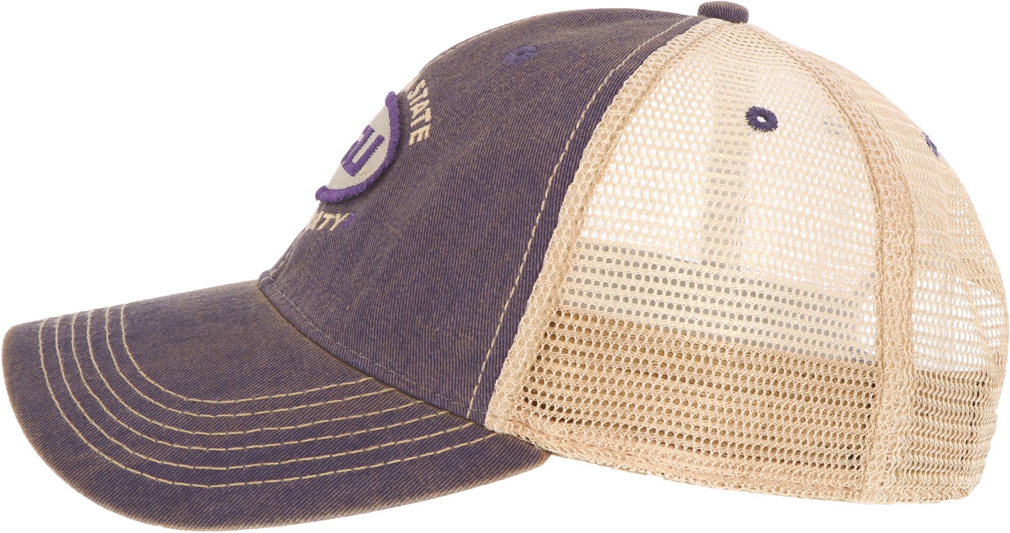 League-Legacy Men's LSU Tigers Purple Old Favorite Adjustable Trucker Hat product image