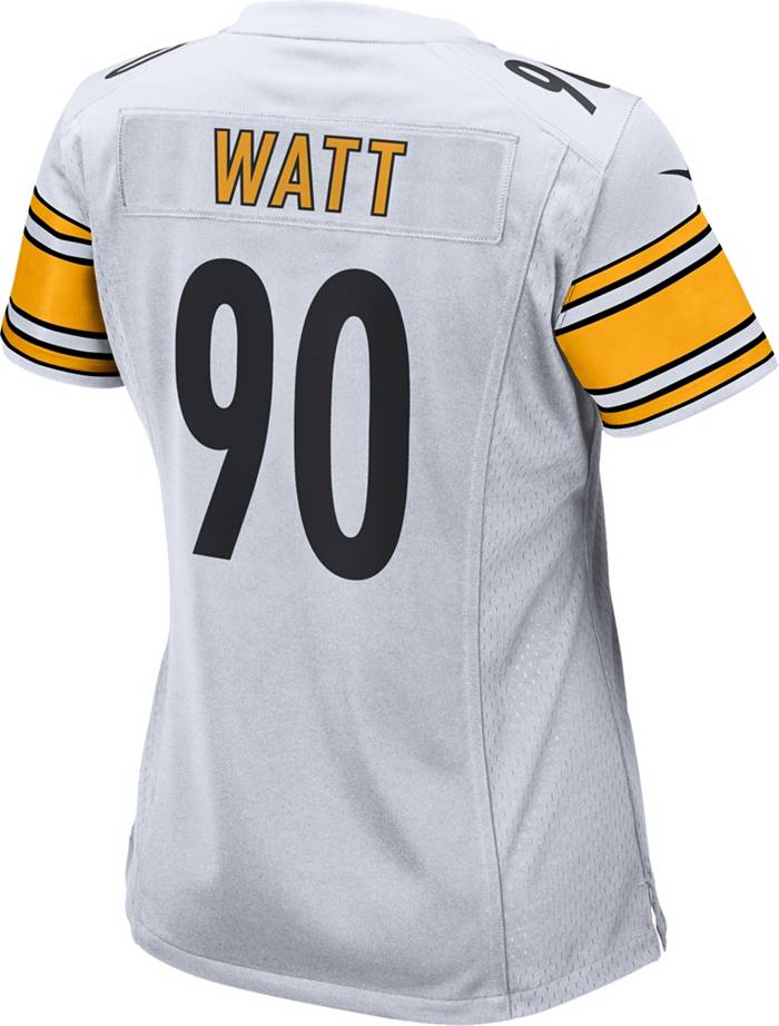 Youth Nike T.J. Watt Black Pittsburgh Steelers Color Rush Player Game Jersey