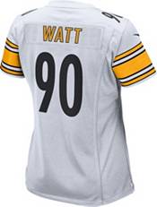 Nike Women's Pittsburgh Steelers T.J. Watt #90 White Game Jersey product image