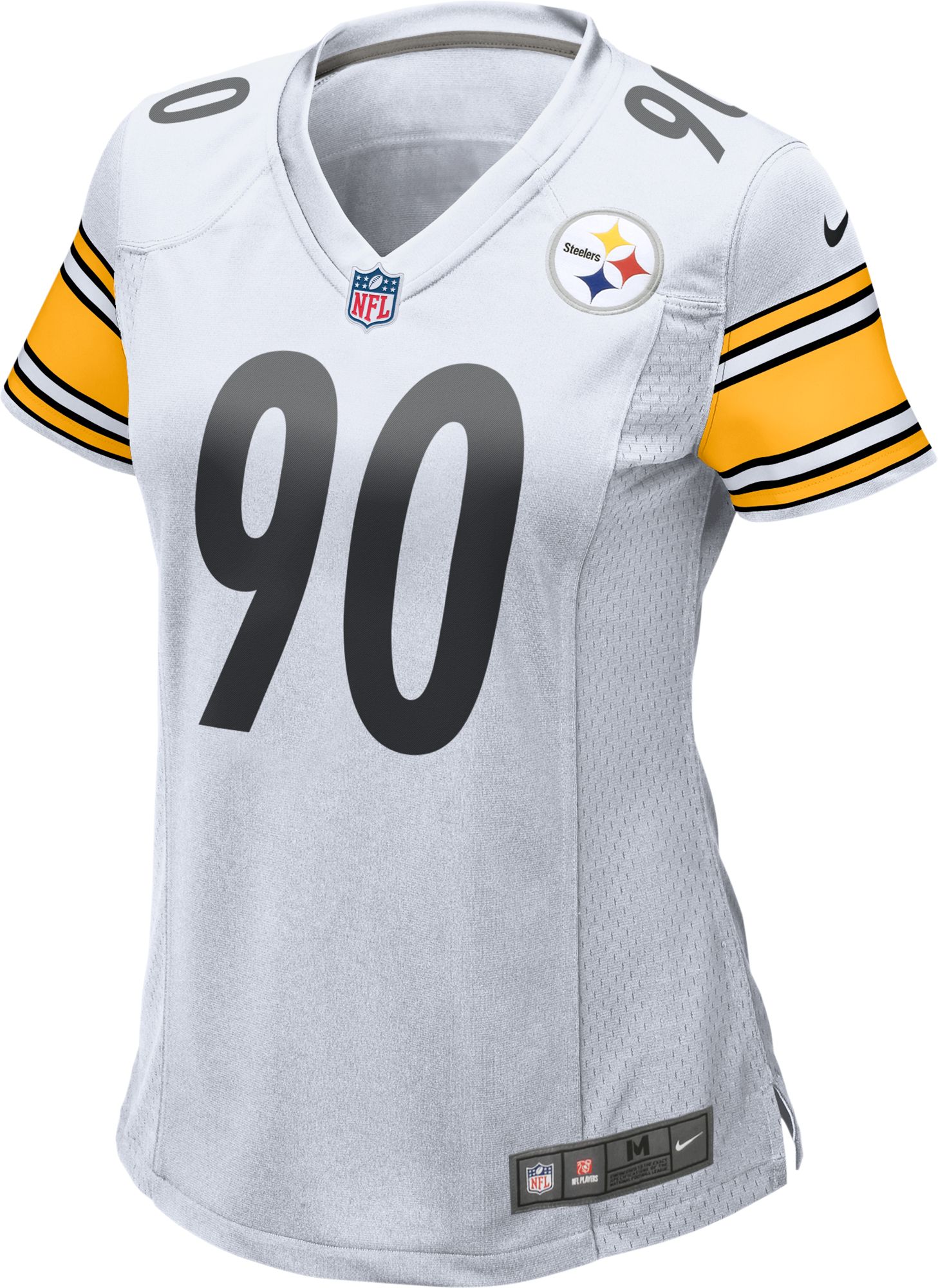 Nike Women's Pittsburgh Steelers T.J. Watt #90 White Game Jersey product image