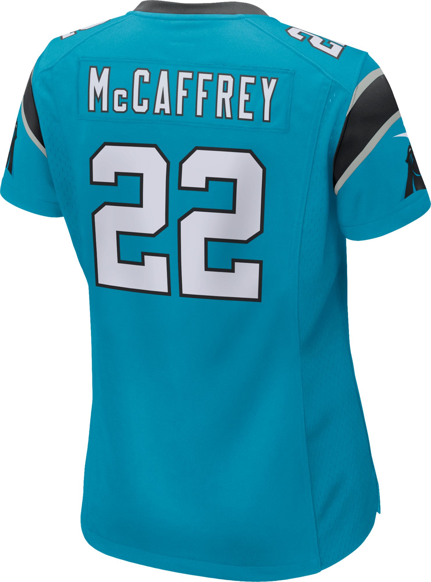 Nike Women's Carolina Panthers Christian McCaffrey #22 Blue Game Jersey product image