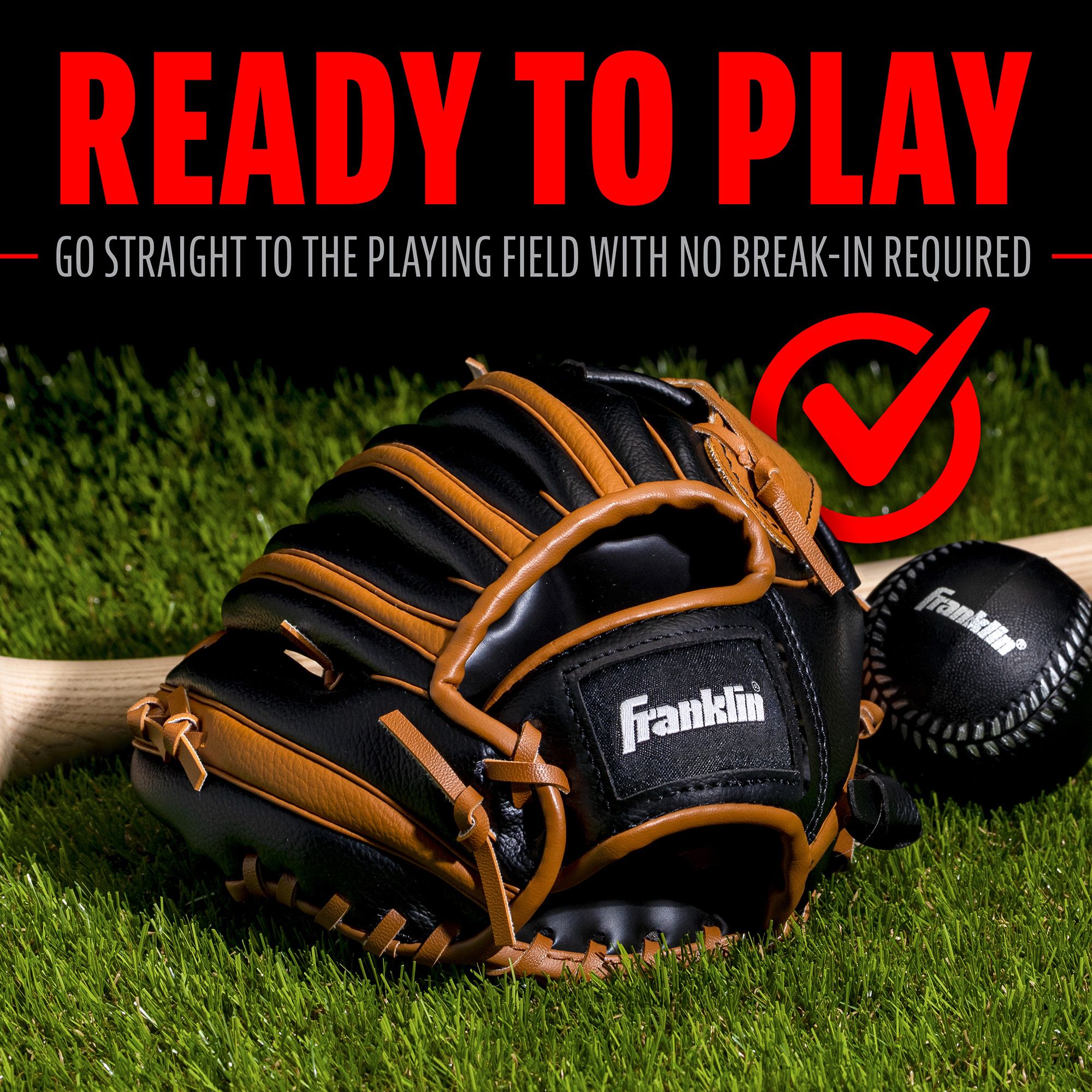 Franklin 9.5” Series Teeball Glove and Ball Combo product image