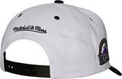 Mitchell & Ness Colorado Rockies White Coop Evergreen Snapback Hat product image