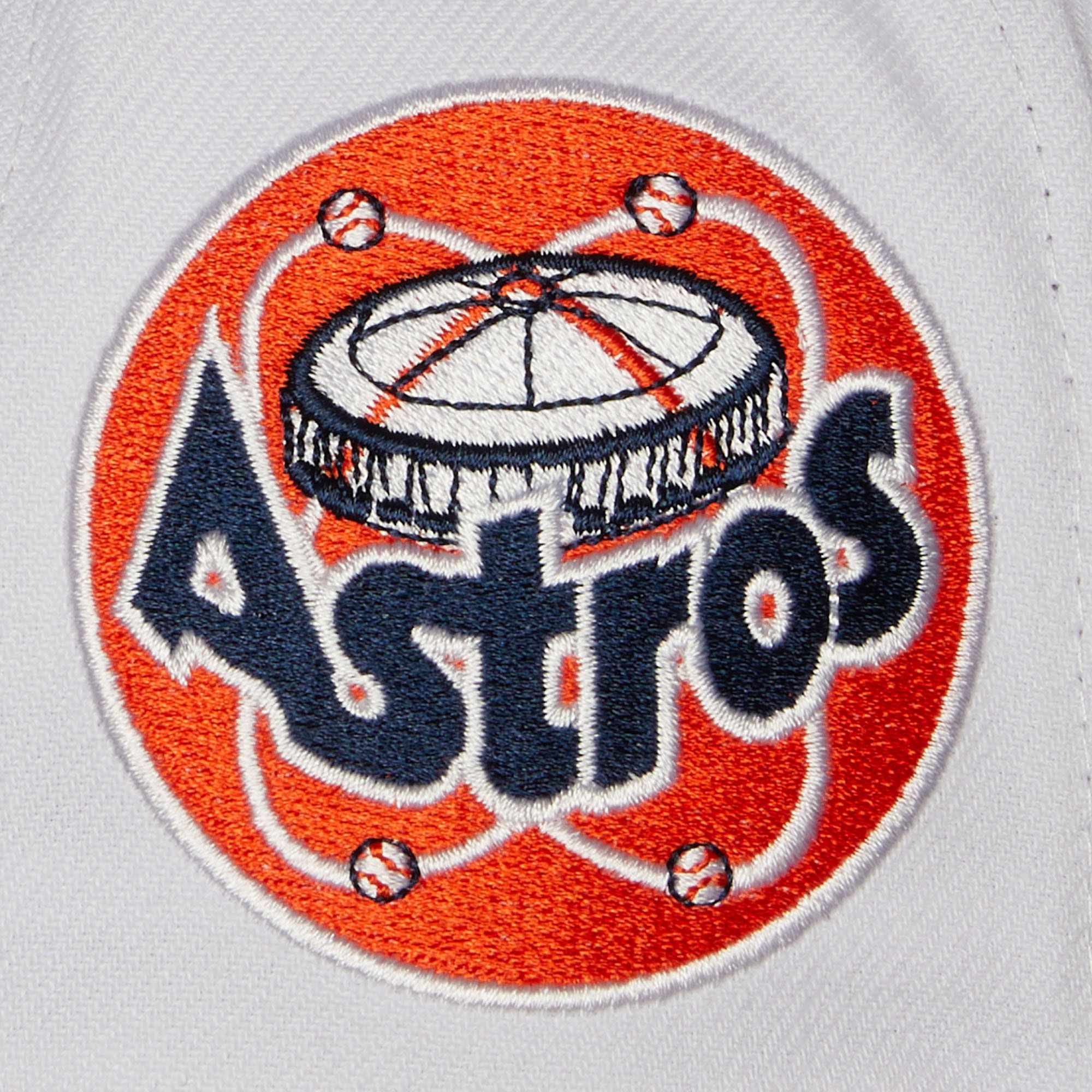 Mitchell & Ness Houston Astros White Coop Evergreen Snapback Hat product image