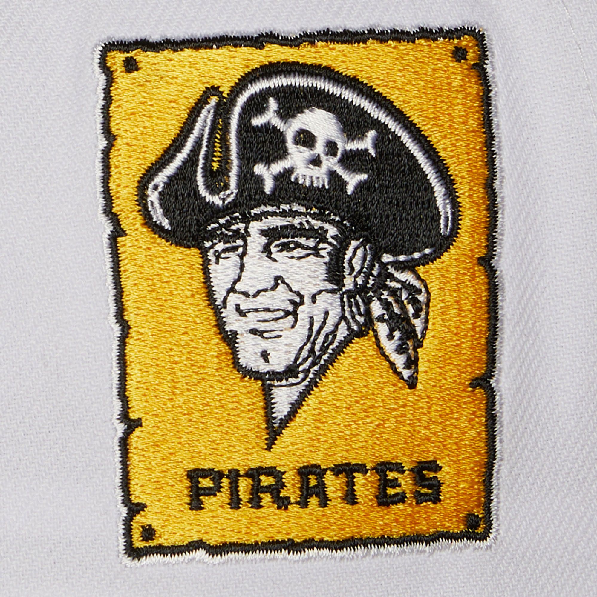 Mitchell & Ness Adult Pittsburgh Pirates White Copperstown Snapback Adjustable Hat product image