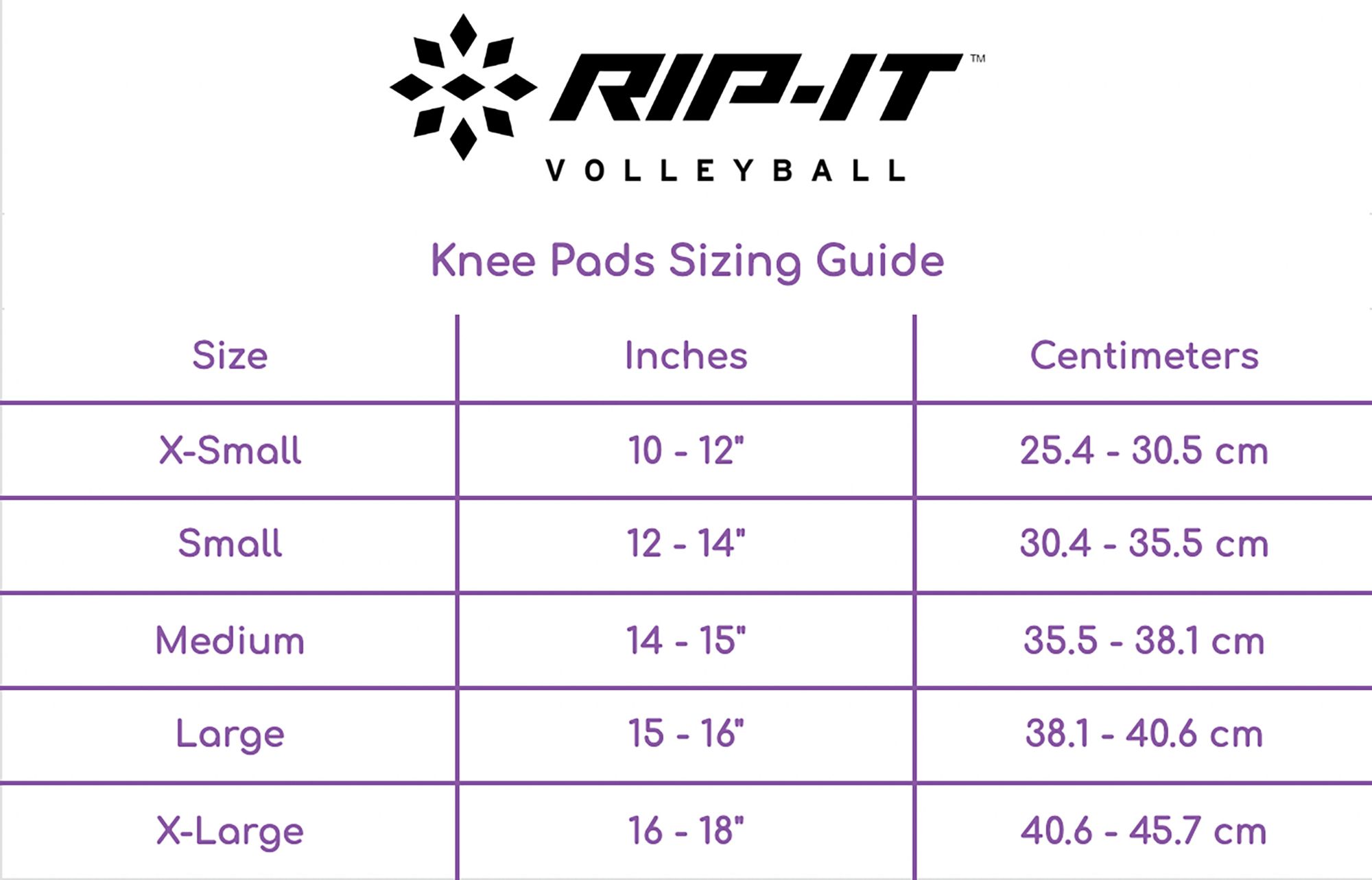 RIP-IT Perfect Fit Vball Knee Pad product image